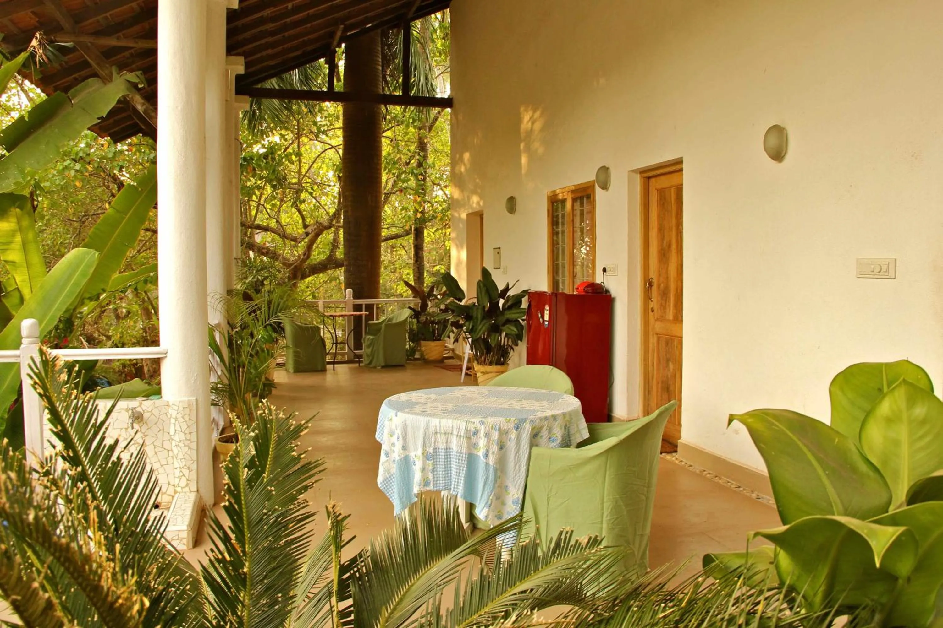 Patio in Michèle's Garden