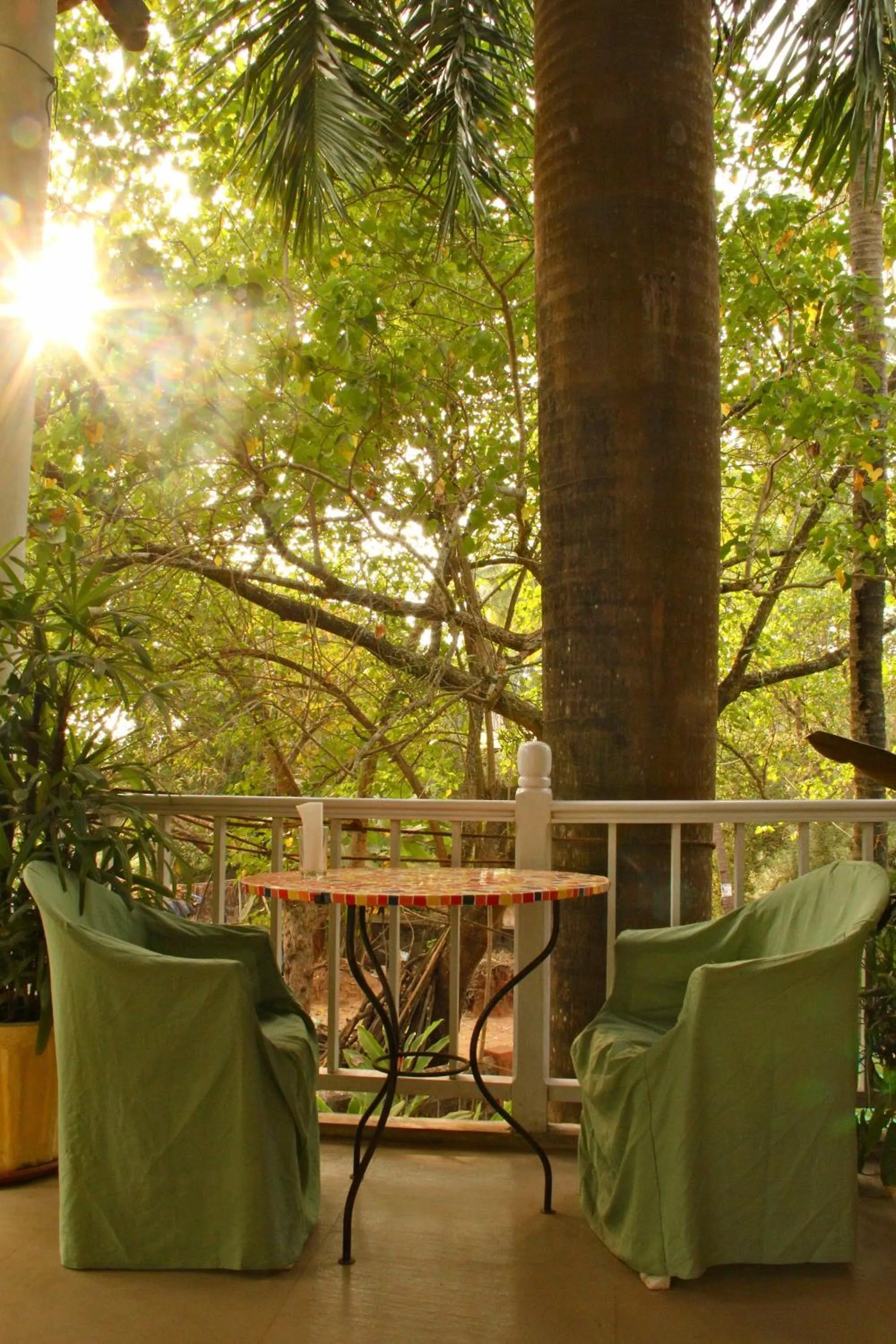 Patio in Michèle's Garden