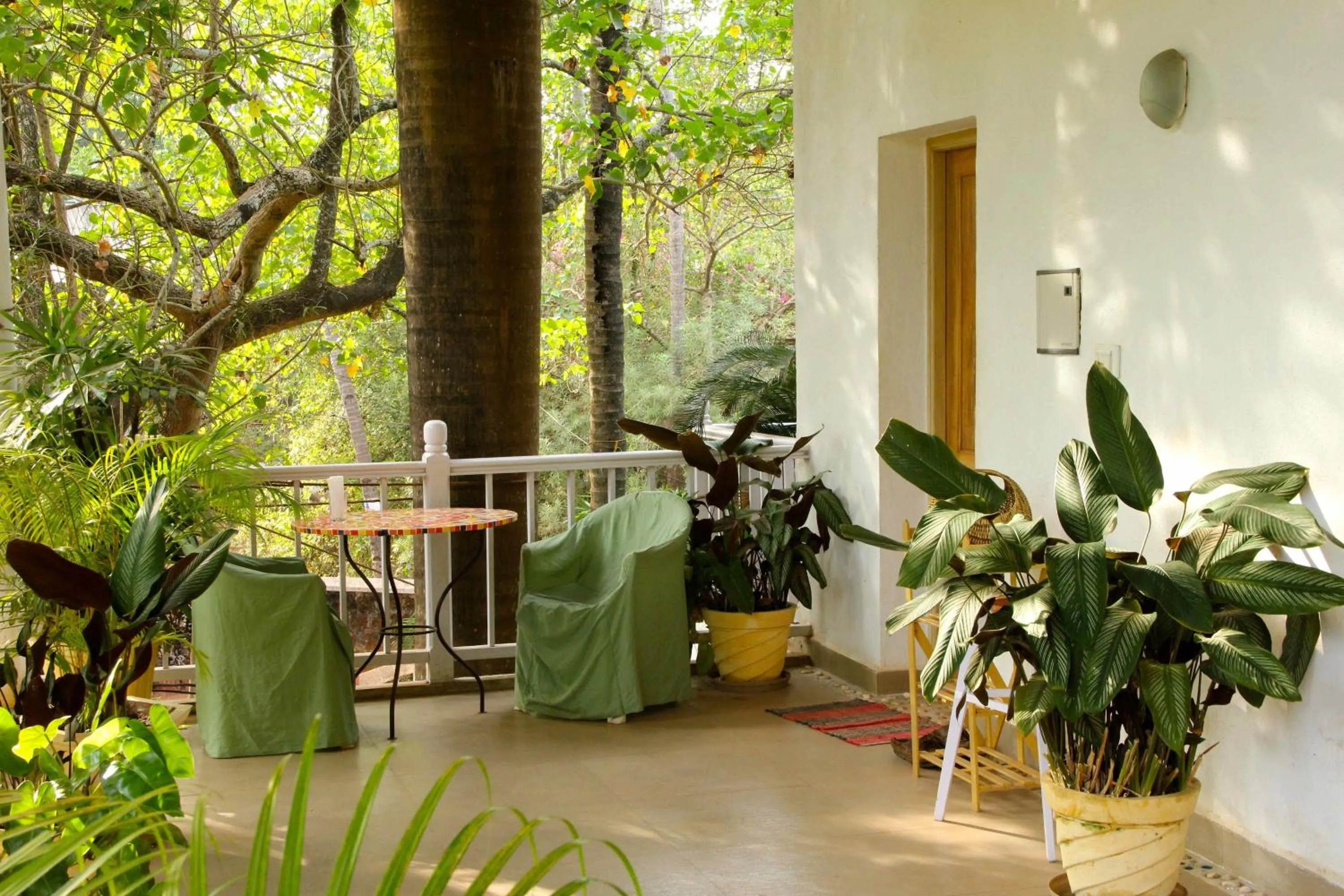 Patio in Michèle's Garden