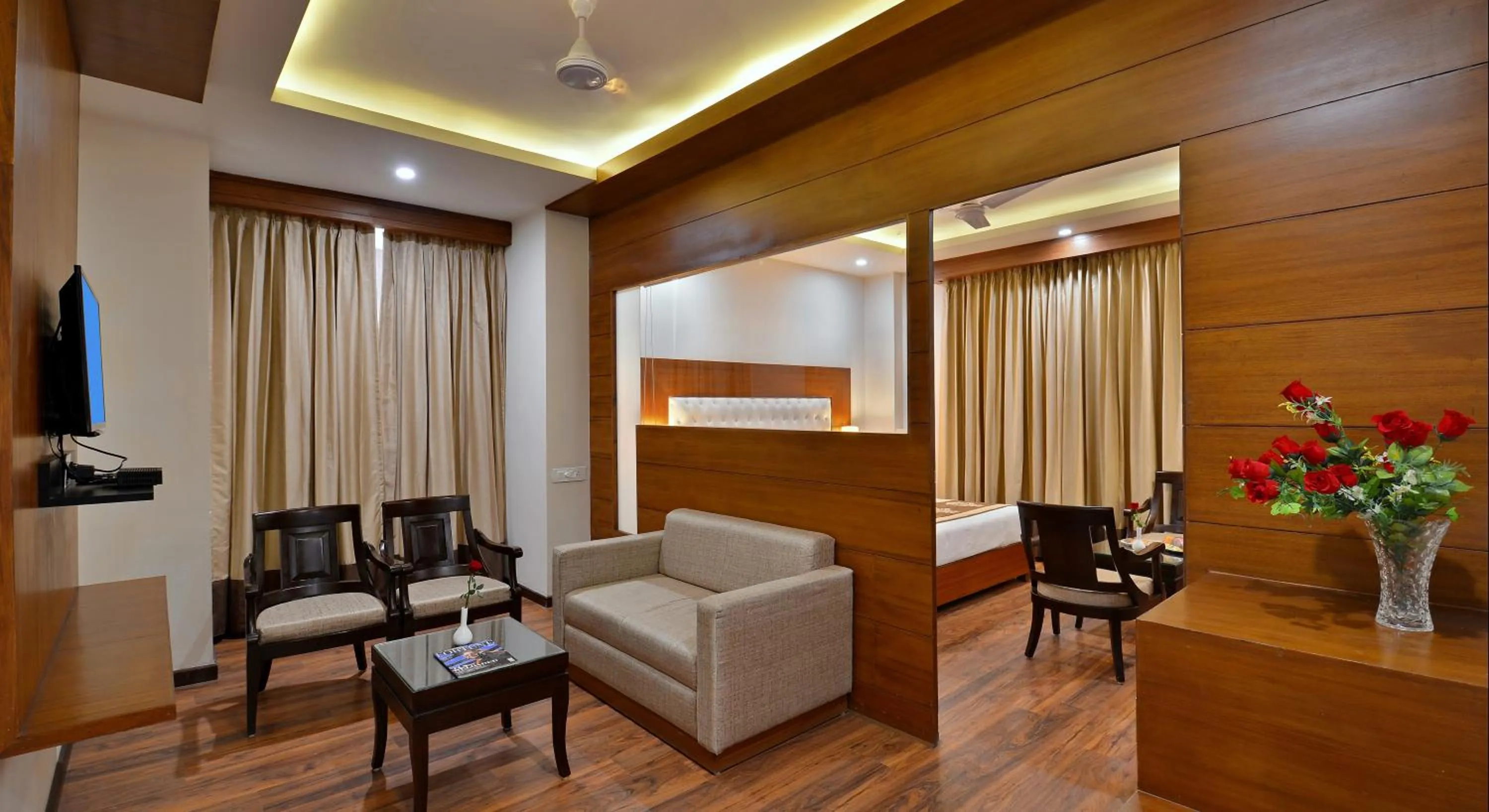 Bed in Hotel Seven Hills Tower