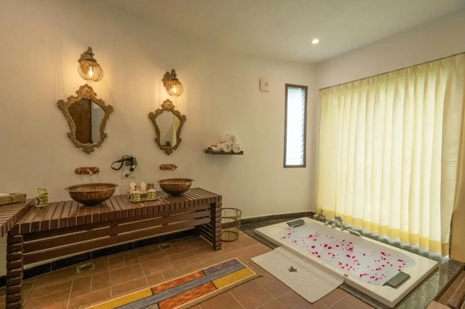 Signature Pool Villa with Hanging Bed & Jacuzzi in Paatlidun Safari Lodge, Jim Corbett Signature Pool Villa with Hanging Bed & Jacuzzi in Paatlidun Safari Lodge, Jim Corbett