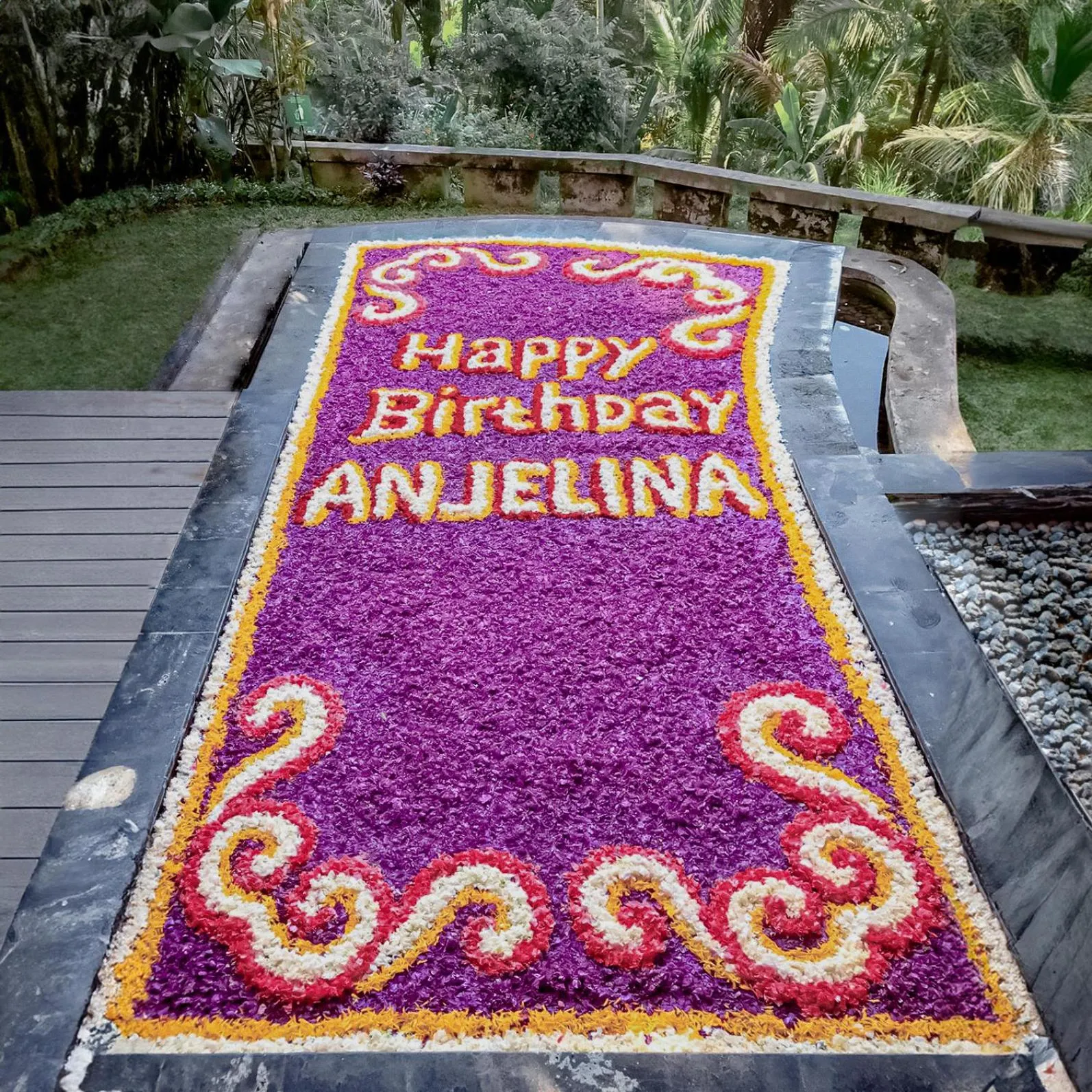 Swimming pool in Puri Sebali Resort
