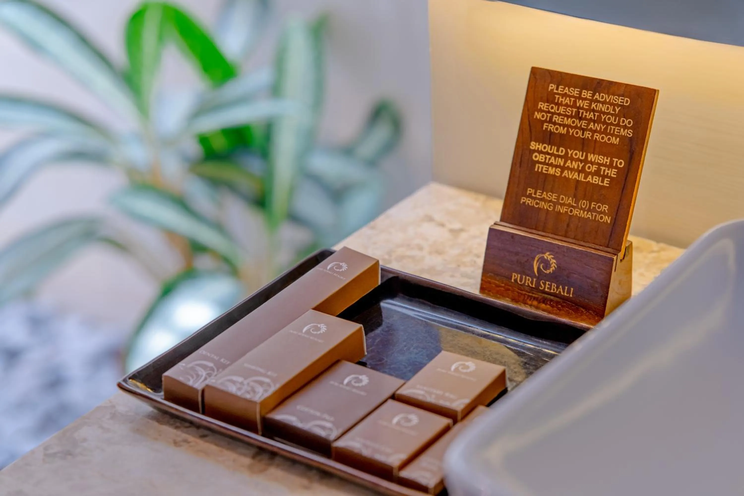 room service in Puri Sebali Resort