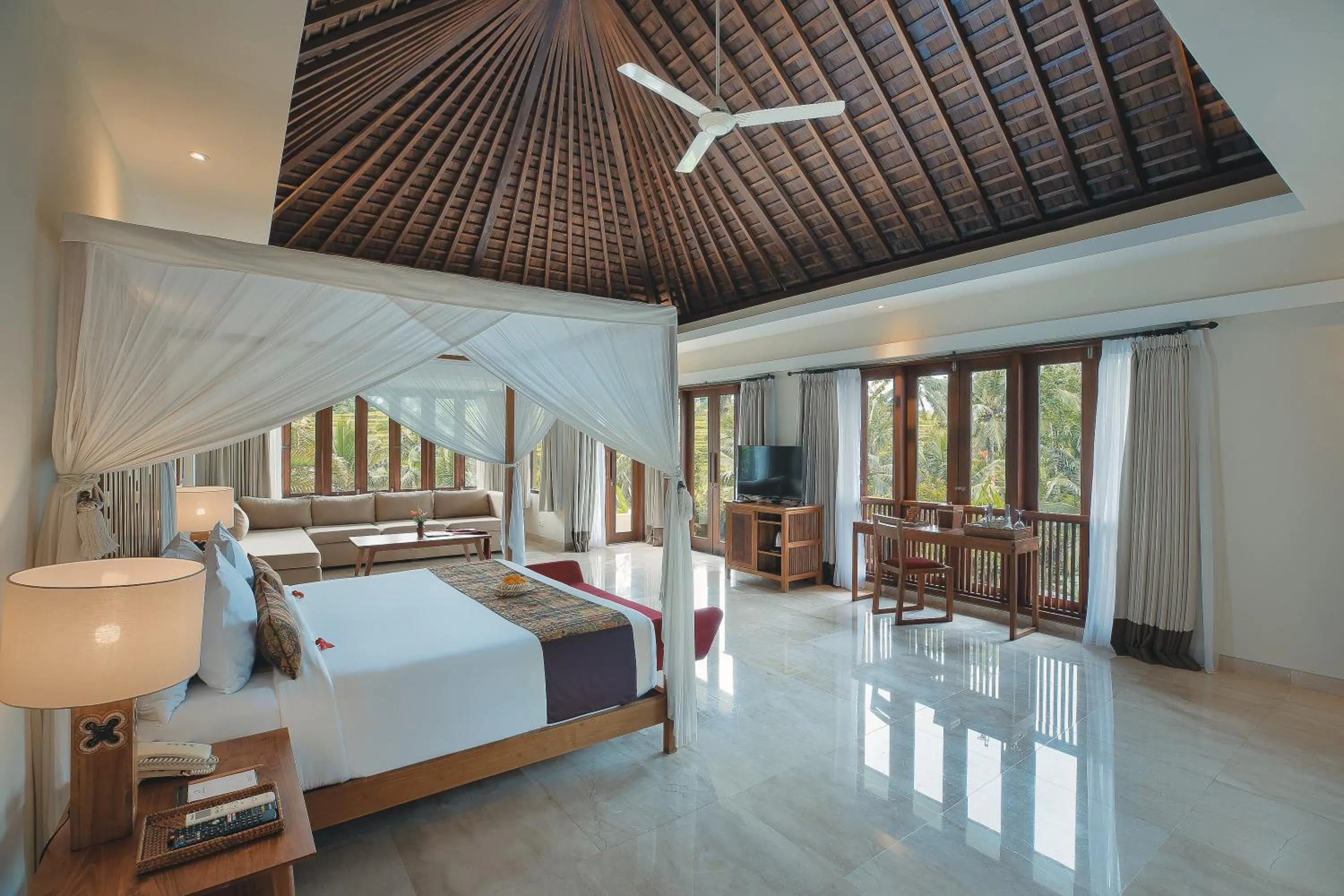 Bedroom, Bed in Puri Sebali Resort