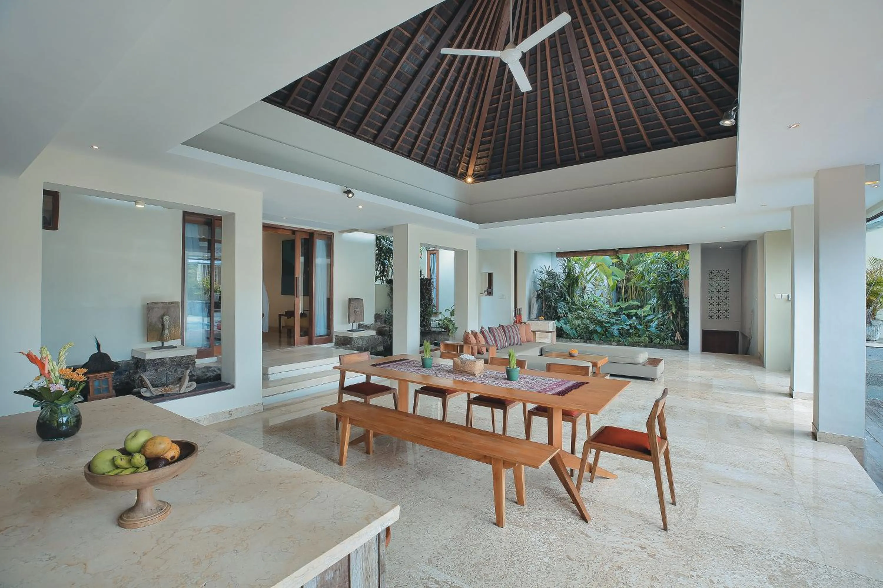 Dining area in Puri Sebali Resort