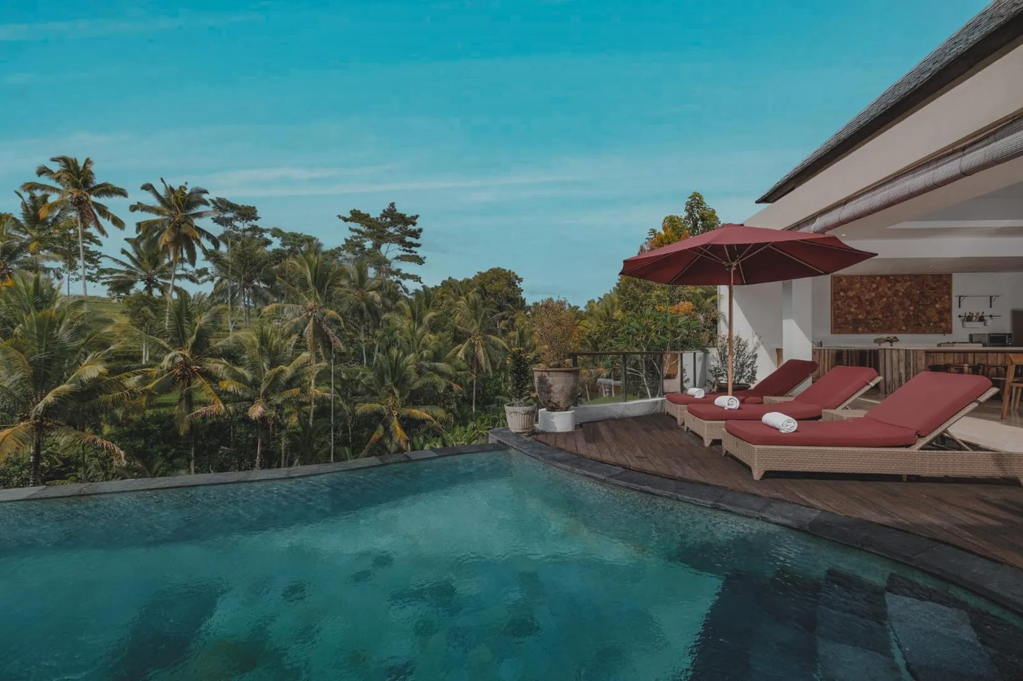 Swimming pool in Puri Sebali Resort