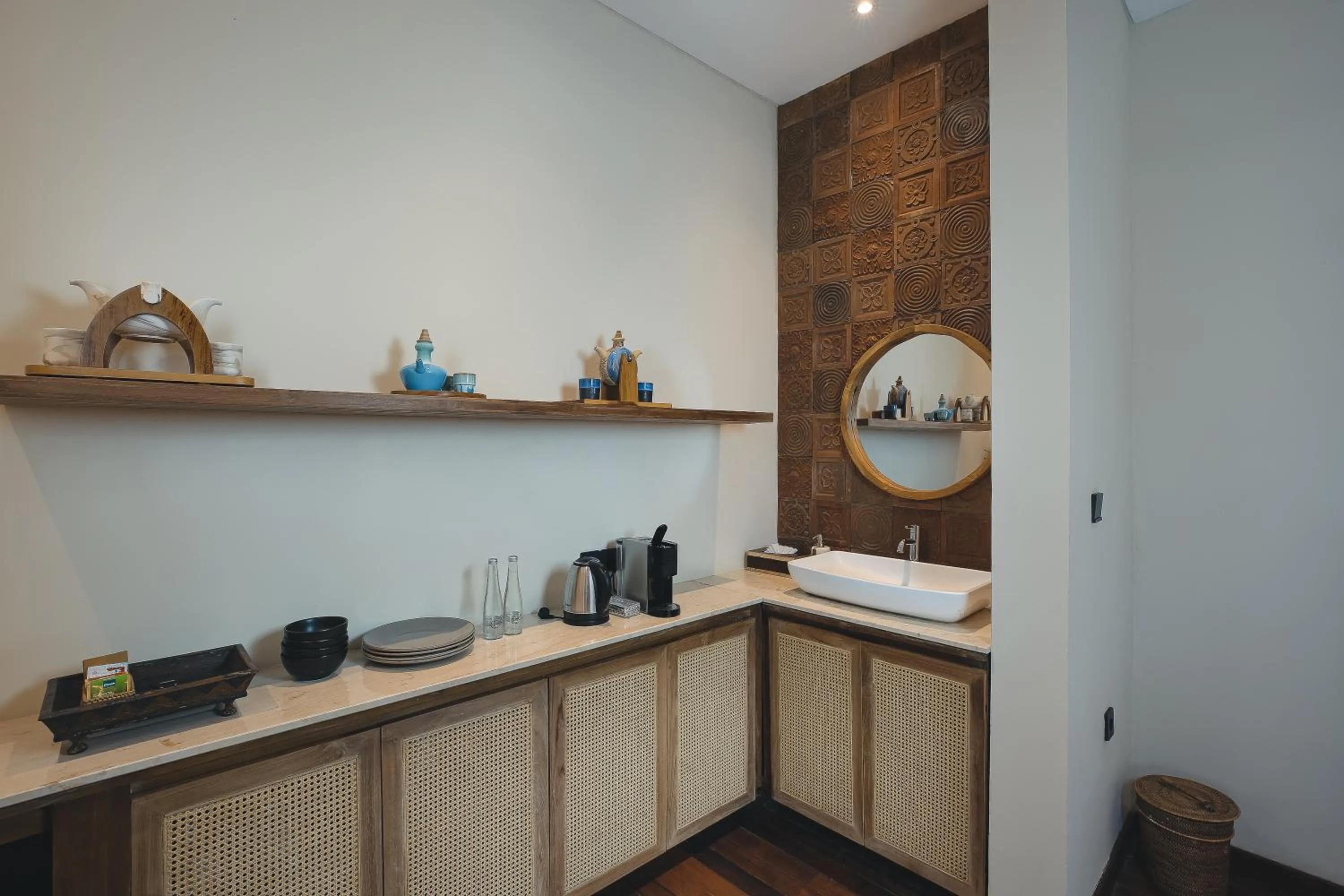 Kitchen or kitchenette in Puri Sebali Resort