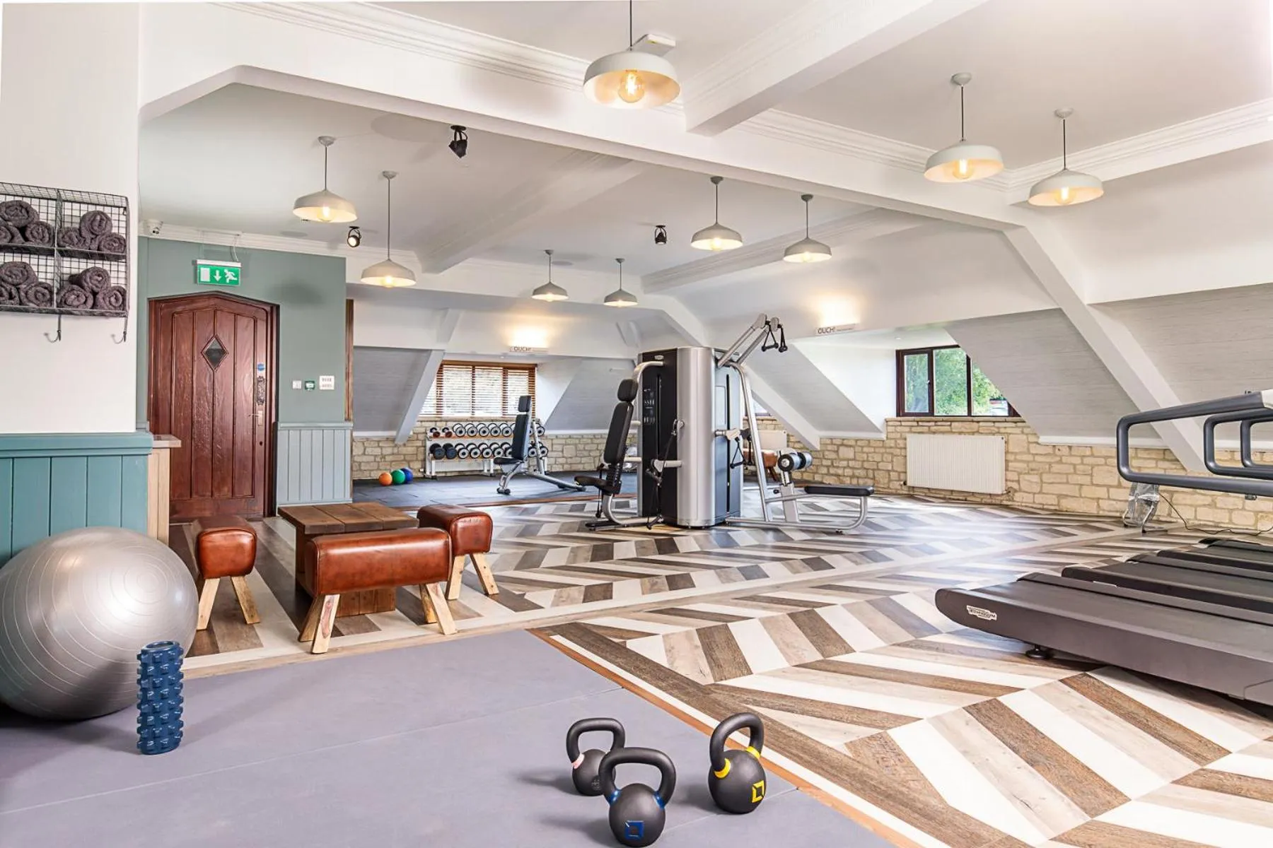 Fitness centre/facilities in The Manor House Hotel and Golf Club