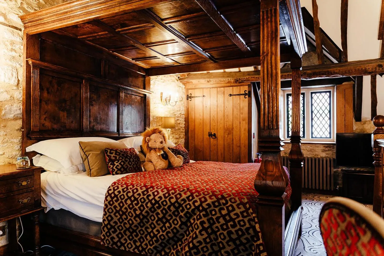 Bedroom, Bed in The Manor House Hotel and Golf Club