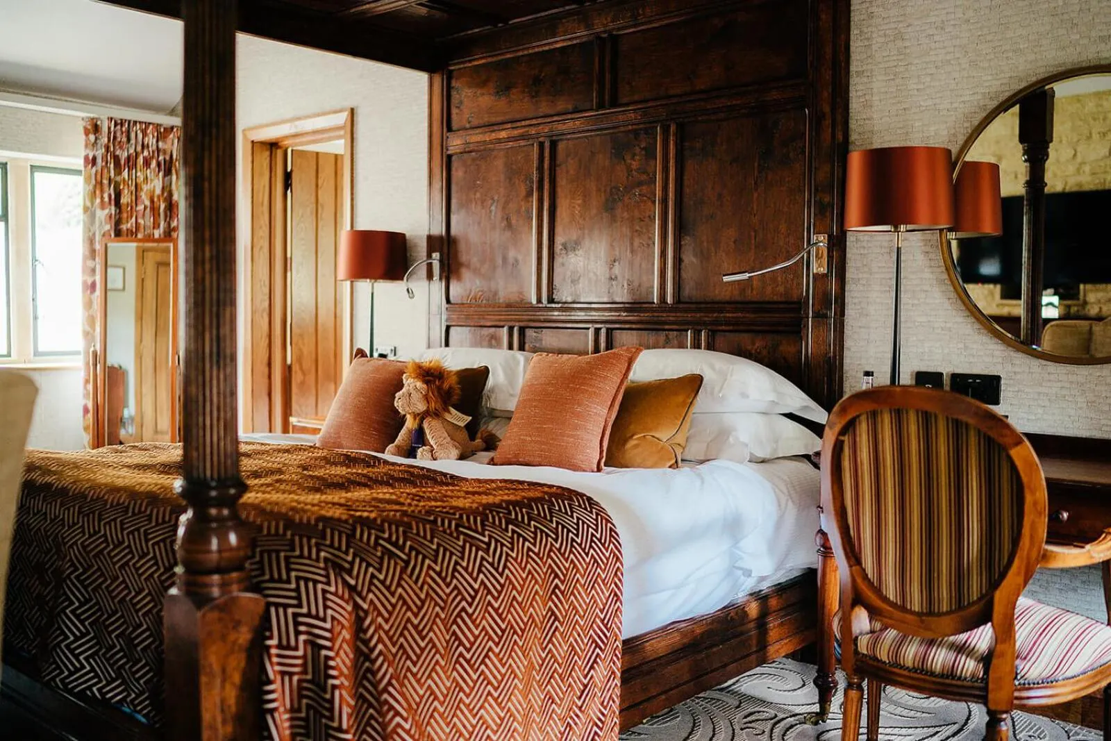 Bed in The Manor House Hotel and Golf Club