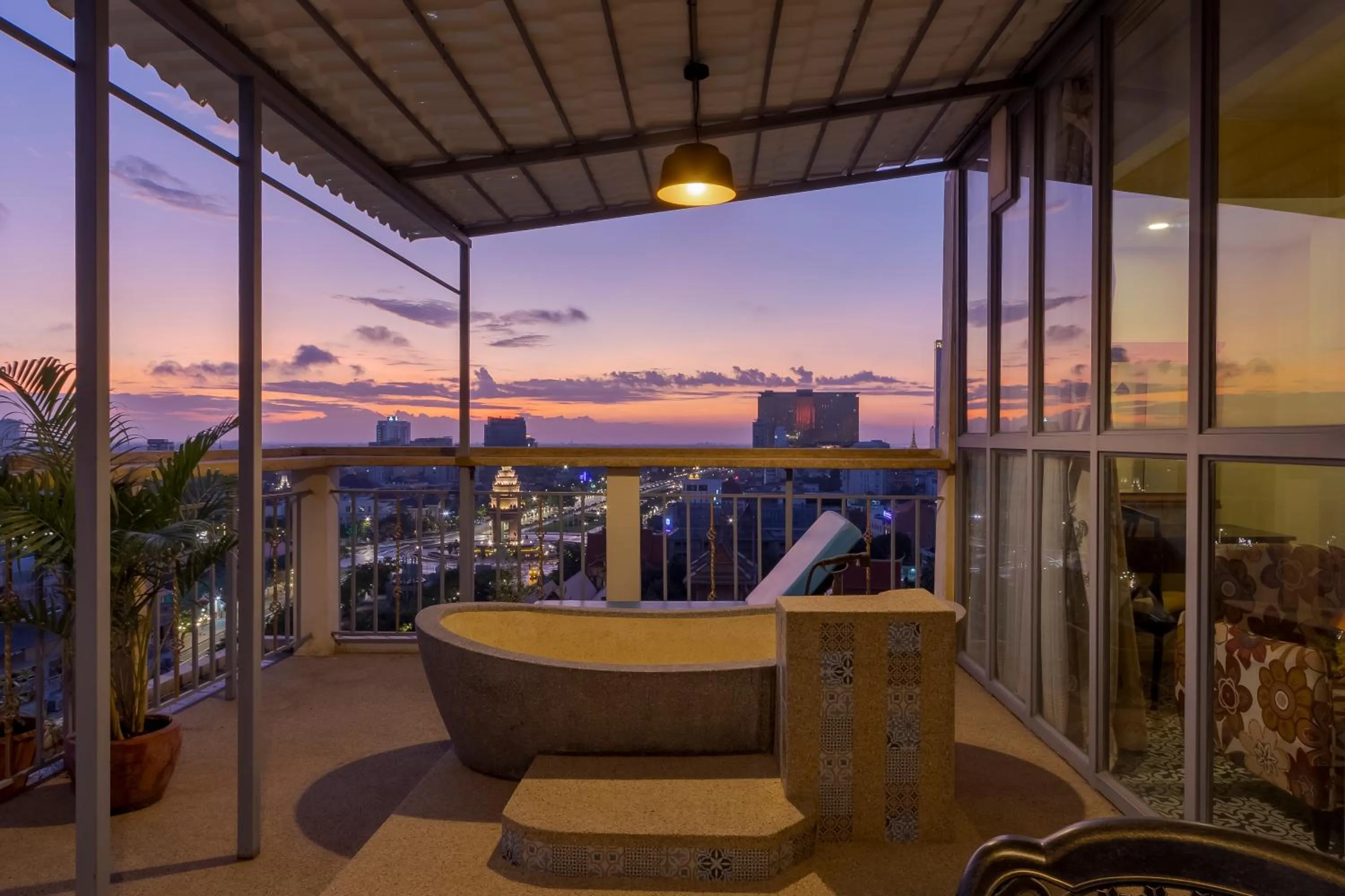 Balcony/Terrace in ARISON Hotel