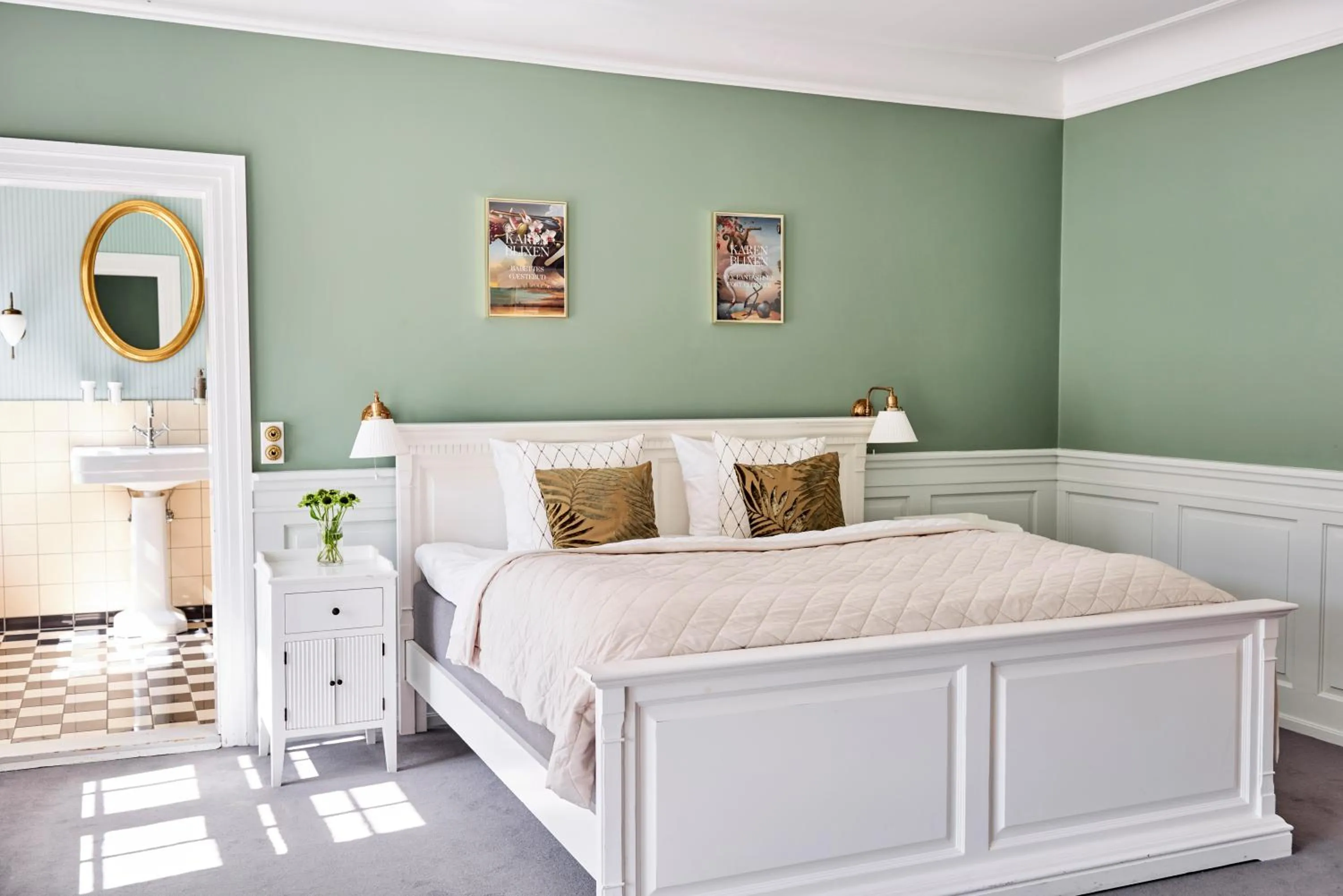 Bed in Kragerup Gods