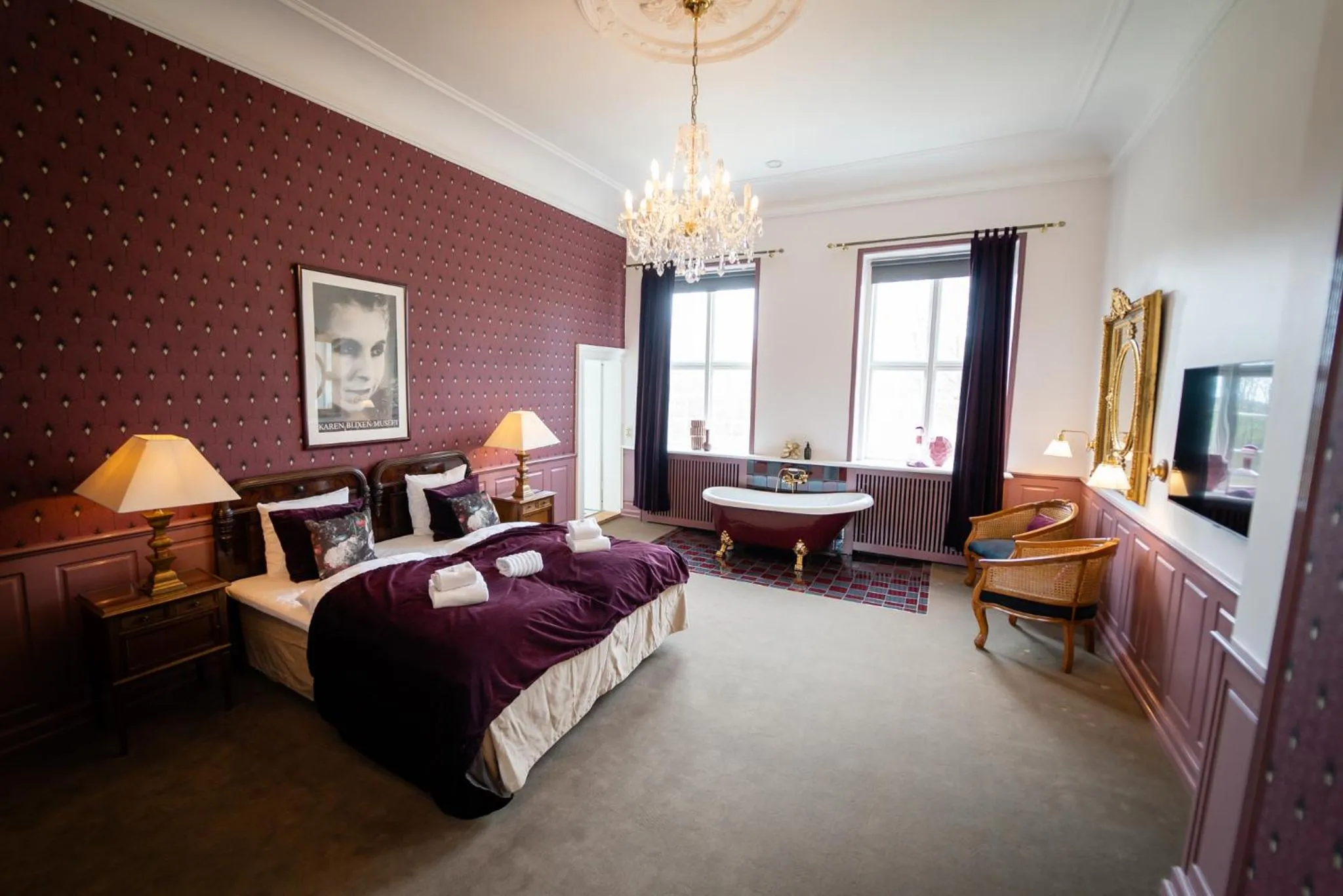 Bed in Kragerup Gods