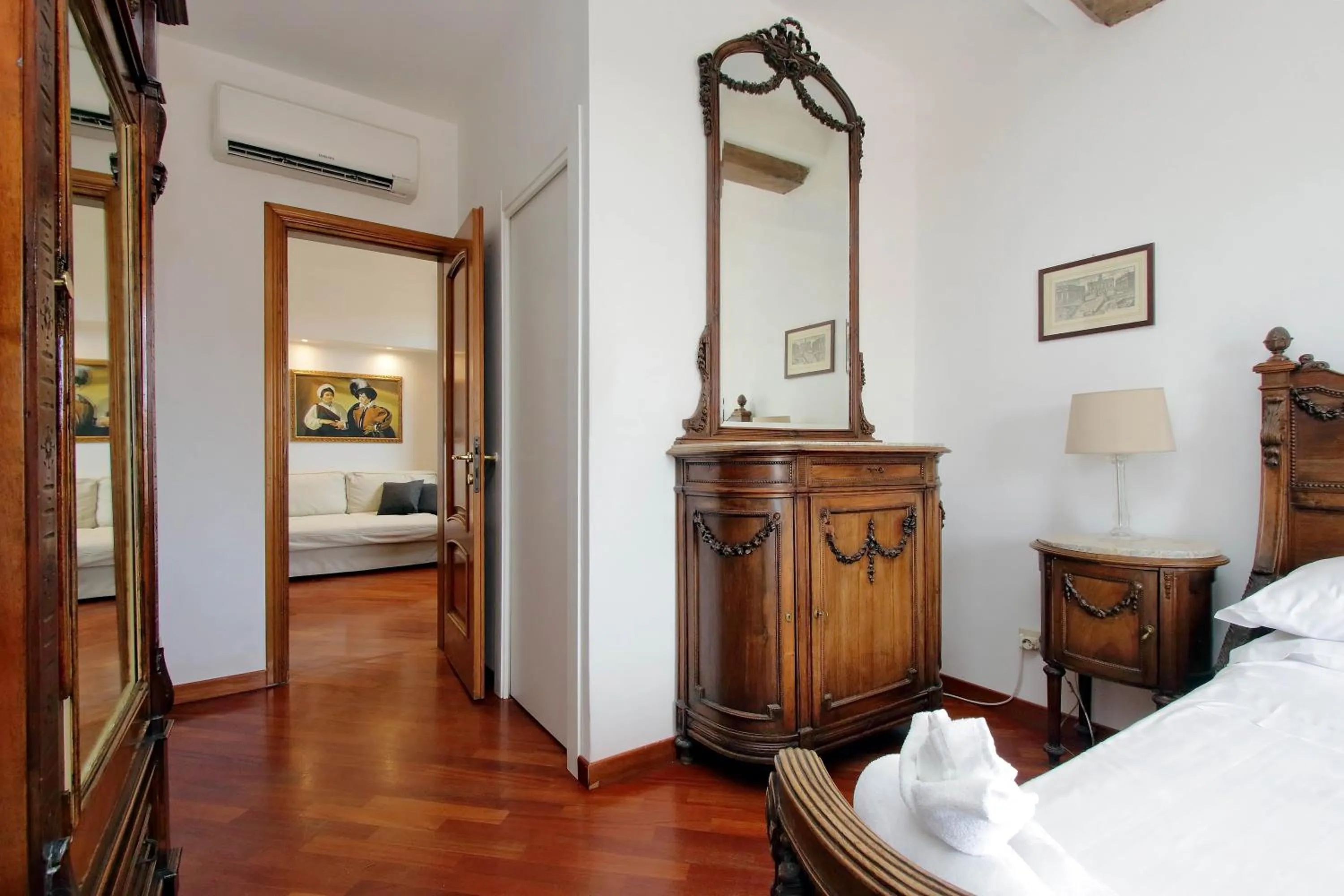 Bedroom, Bed in Terrazze Navona