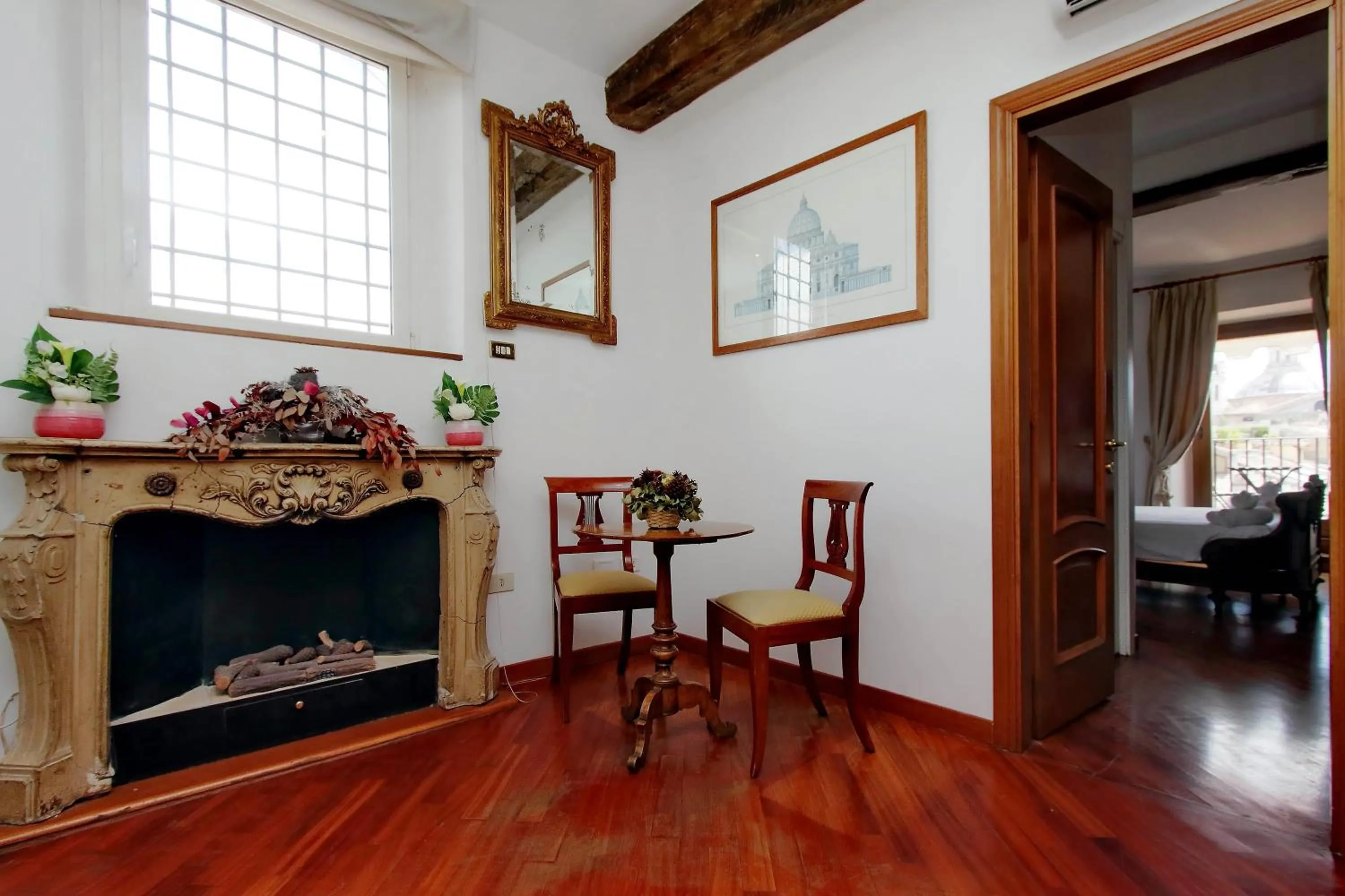 Living room in Terrazze Navona