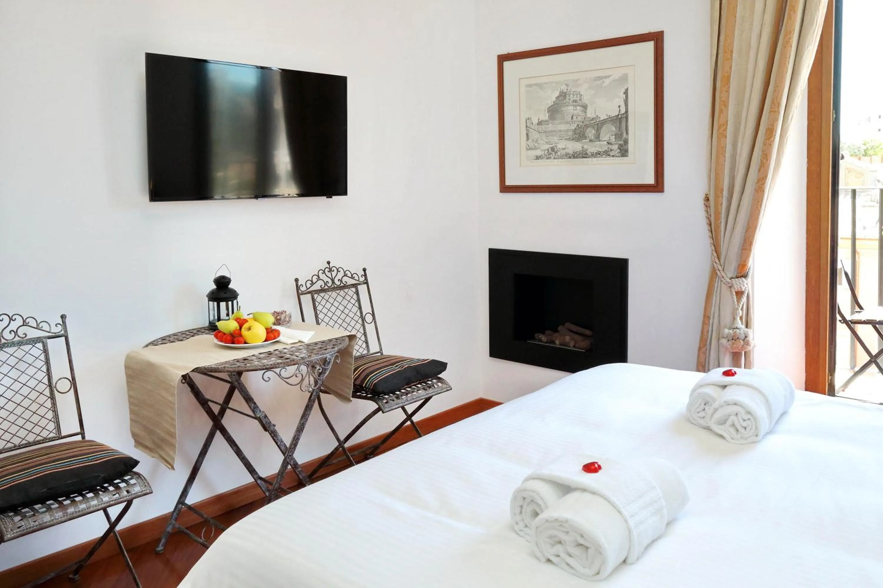 Bedroom, Bed in Terrazze Navona