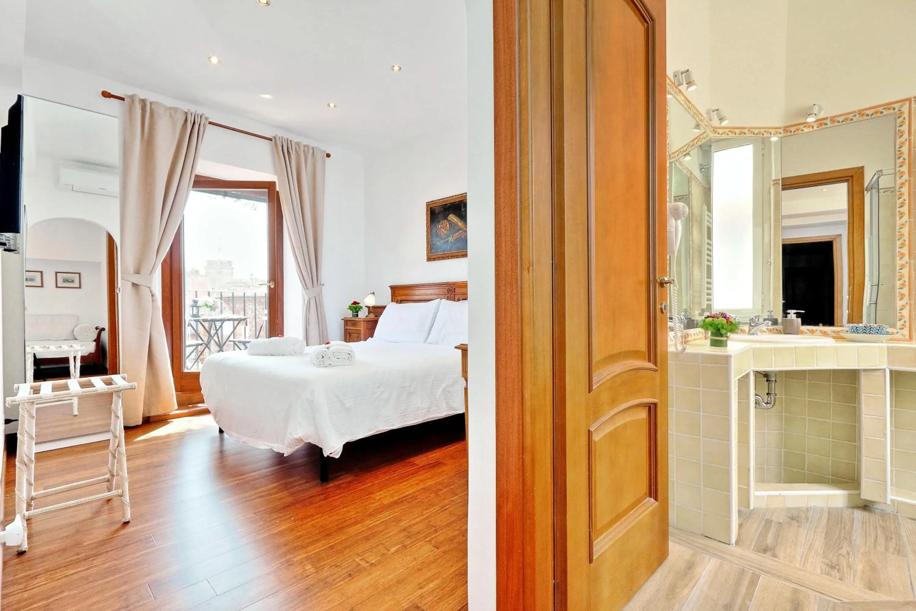 Bedroom, Bed in Terrazze Navona