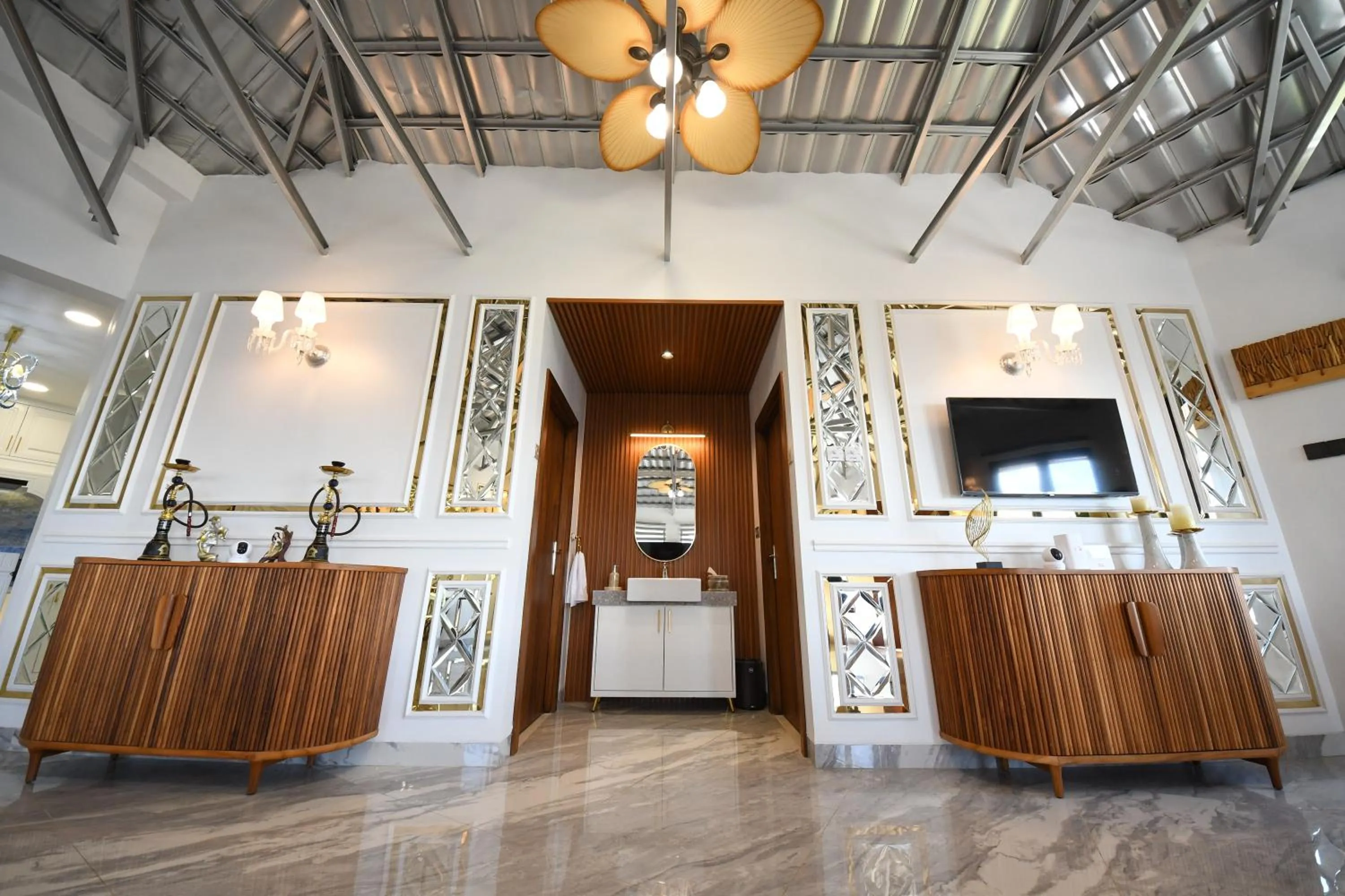 Living room in Casa de Monique Villas & Glamping Retreat