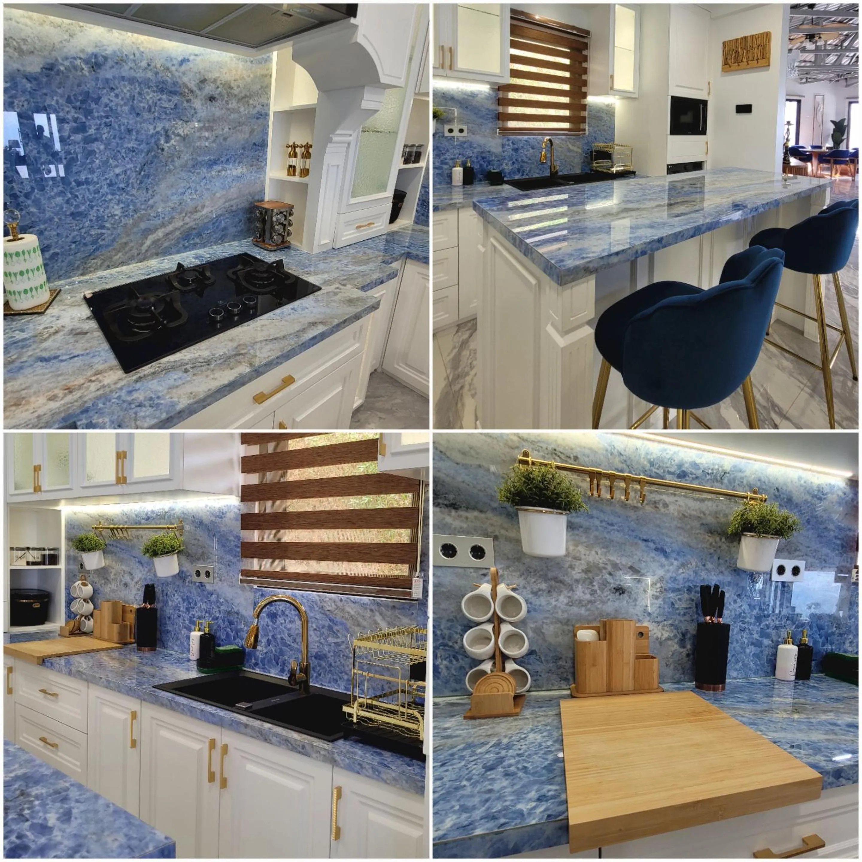 Kitchen or kitchenette in Casa de Monique Villas & Glamping Retreat