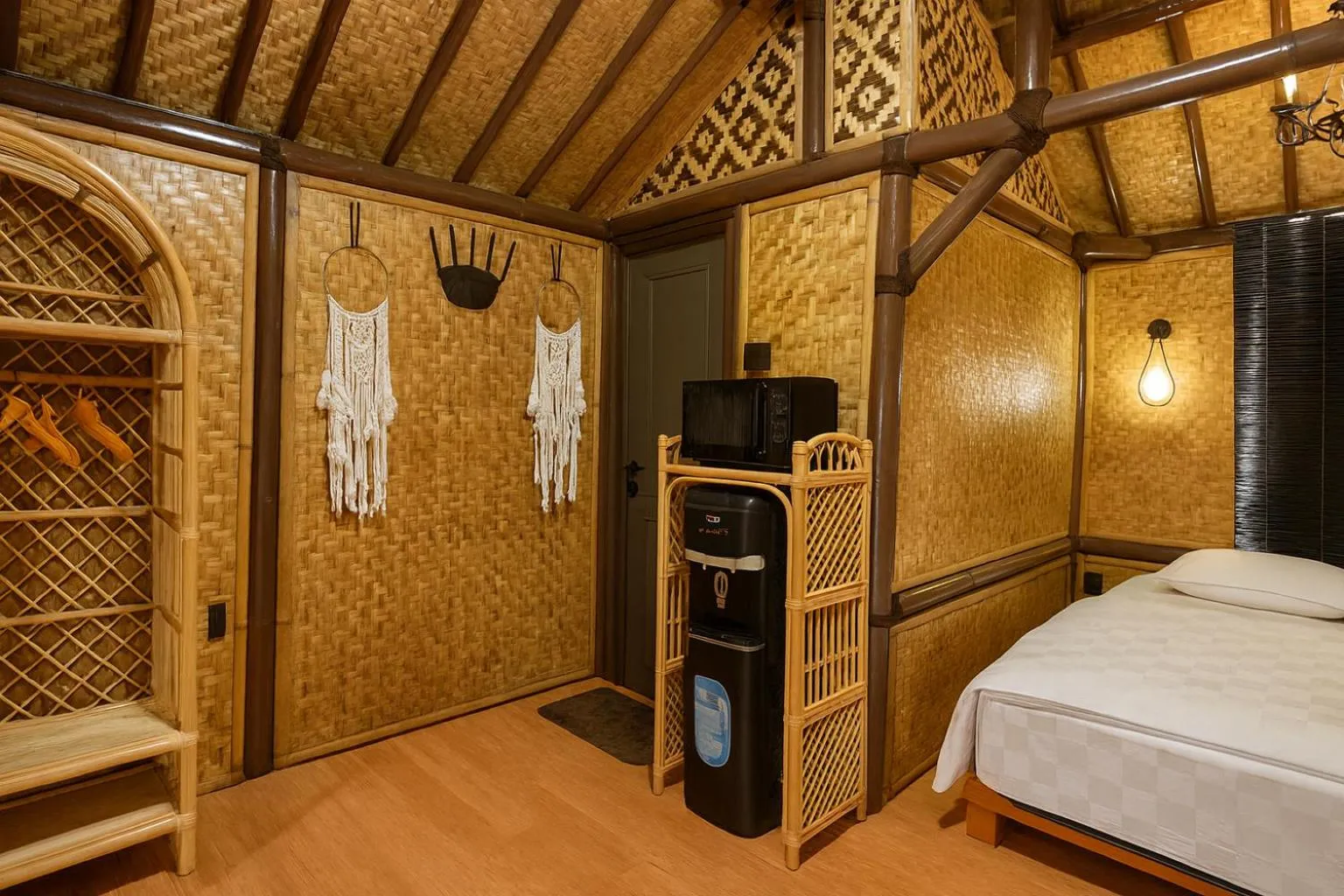 Bed in Casa de Monique Villas & Glamping Retreat