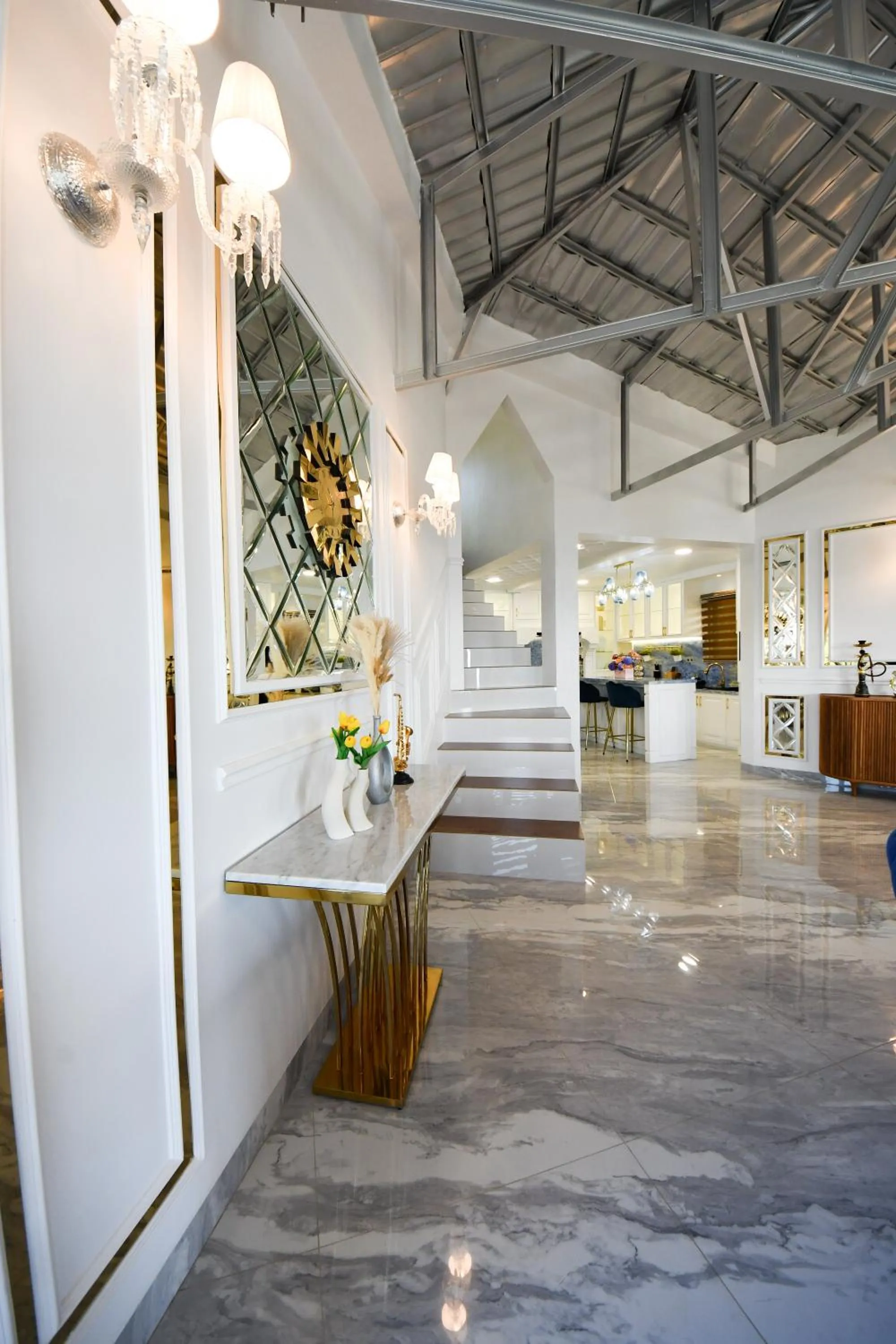 Living room in Casa de Monique Villas & Glamping Retreat