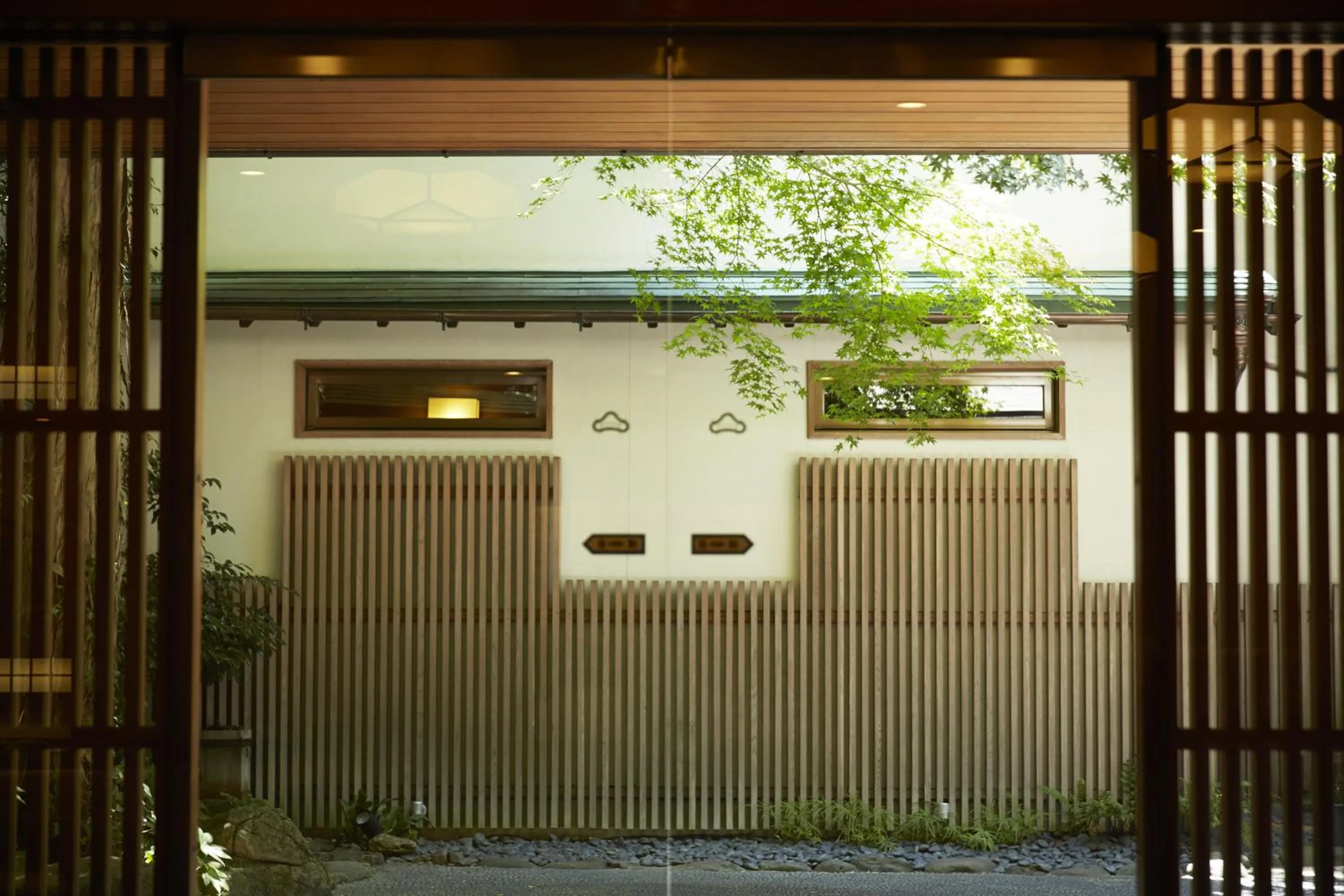Facade/entrance in Matsudaya Hotel
