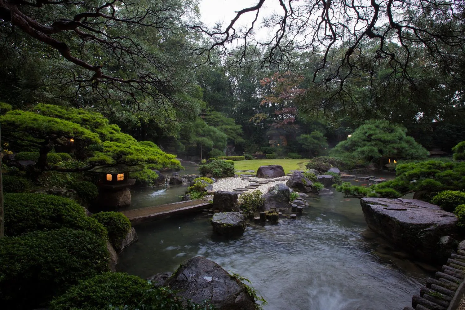Garden in Matsudaya Hotel