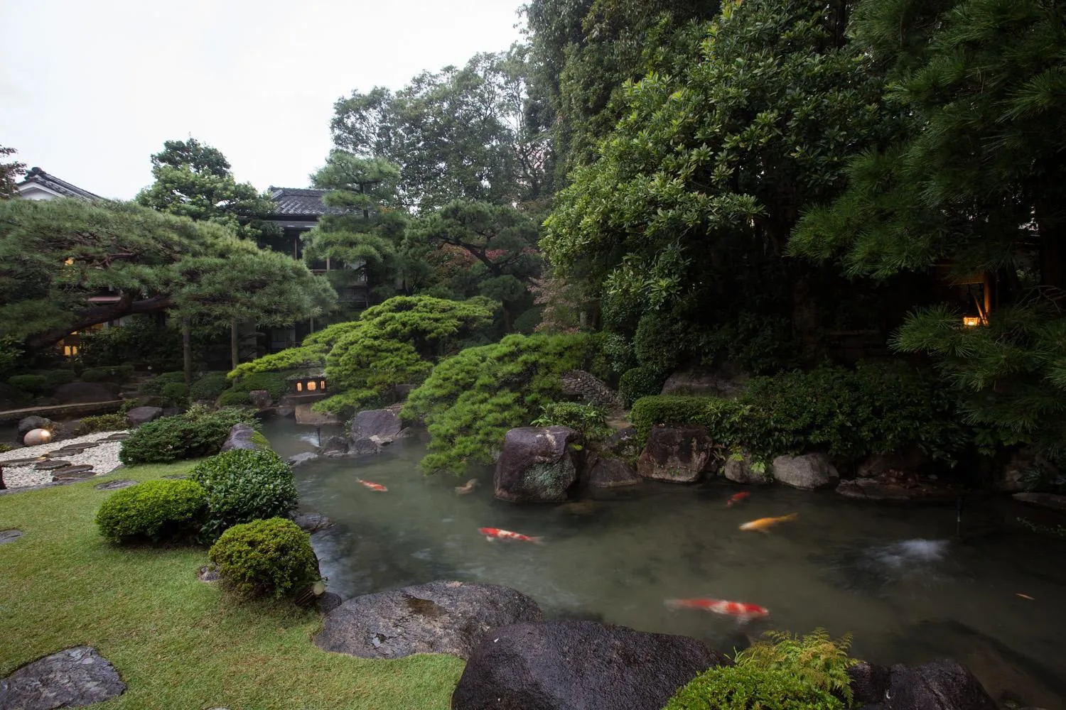 Garden in Matsudaya Hotel