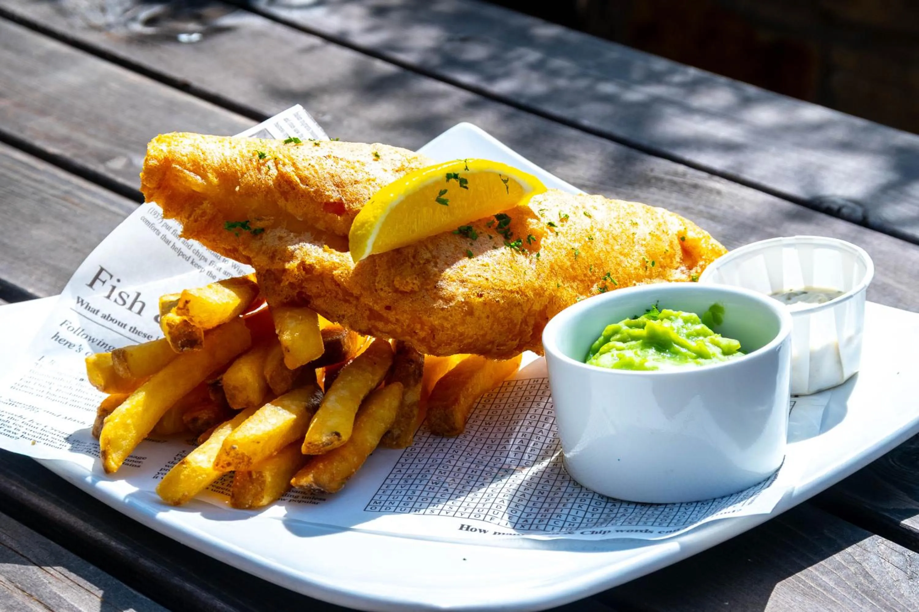 Food and drinks in The Old Pheasant