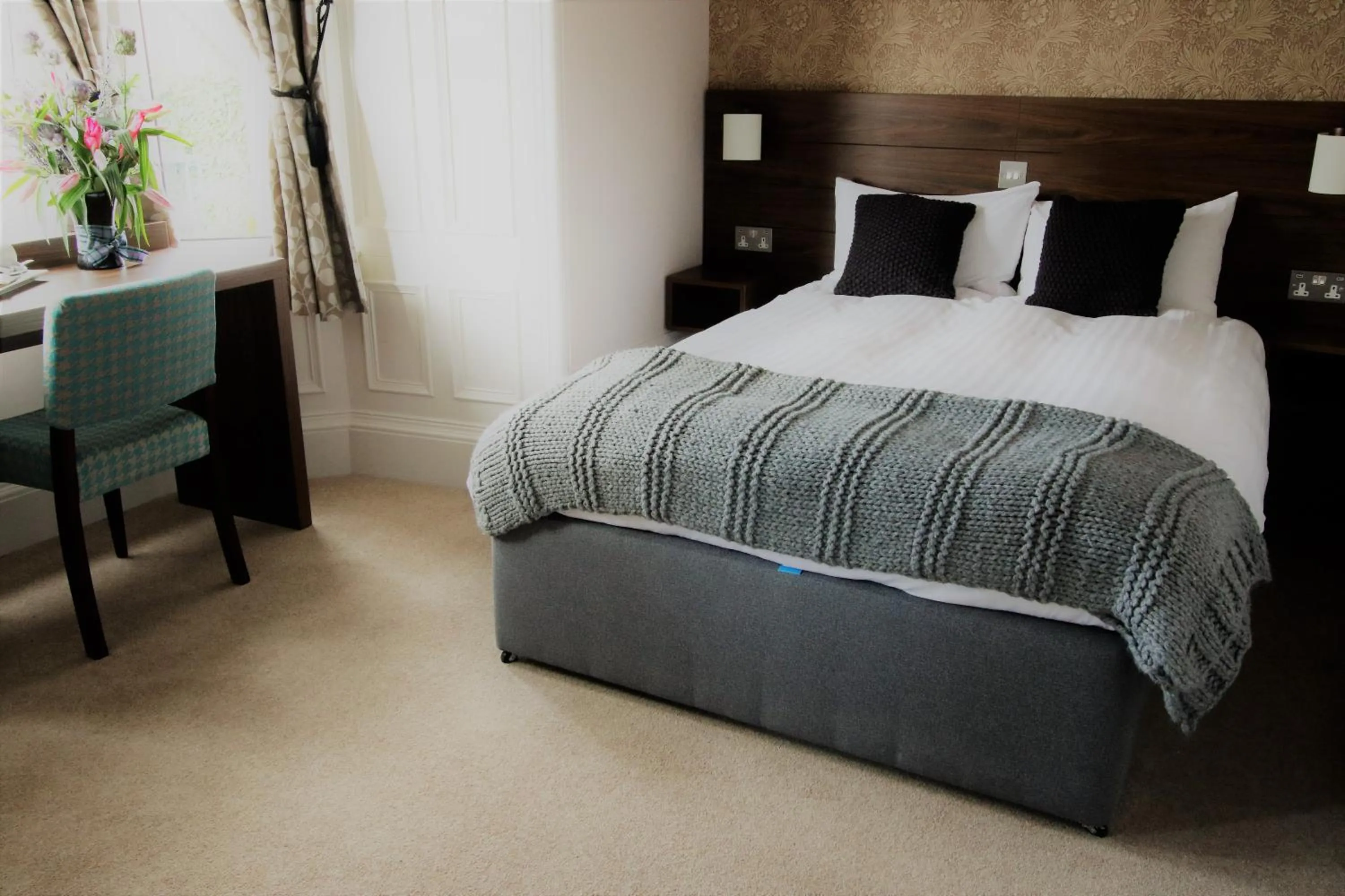 Bedroom, Bed in Corriegarth Hotel