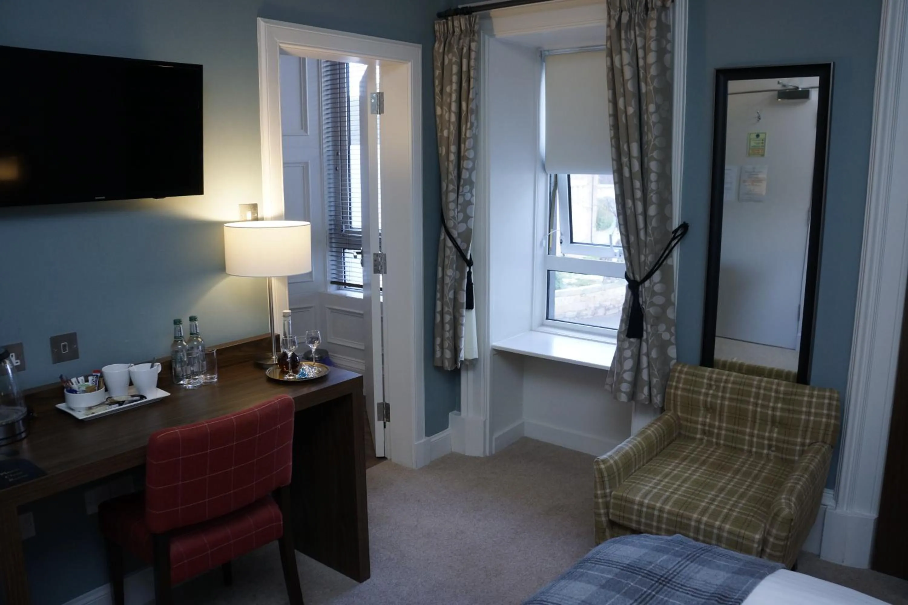 Bedroom, Bed in Corriegarth Hotel