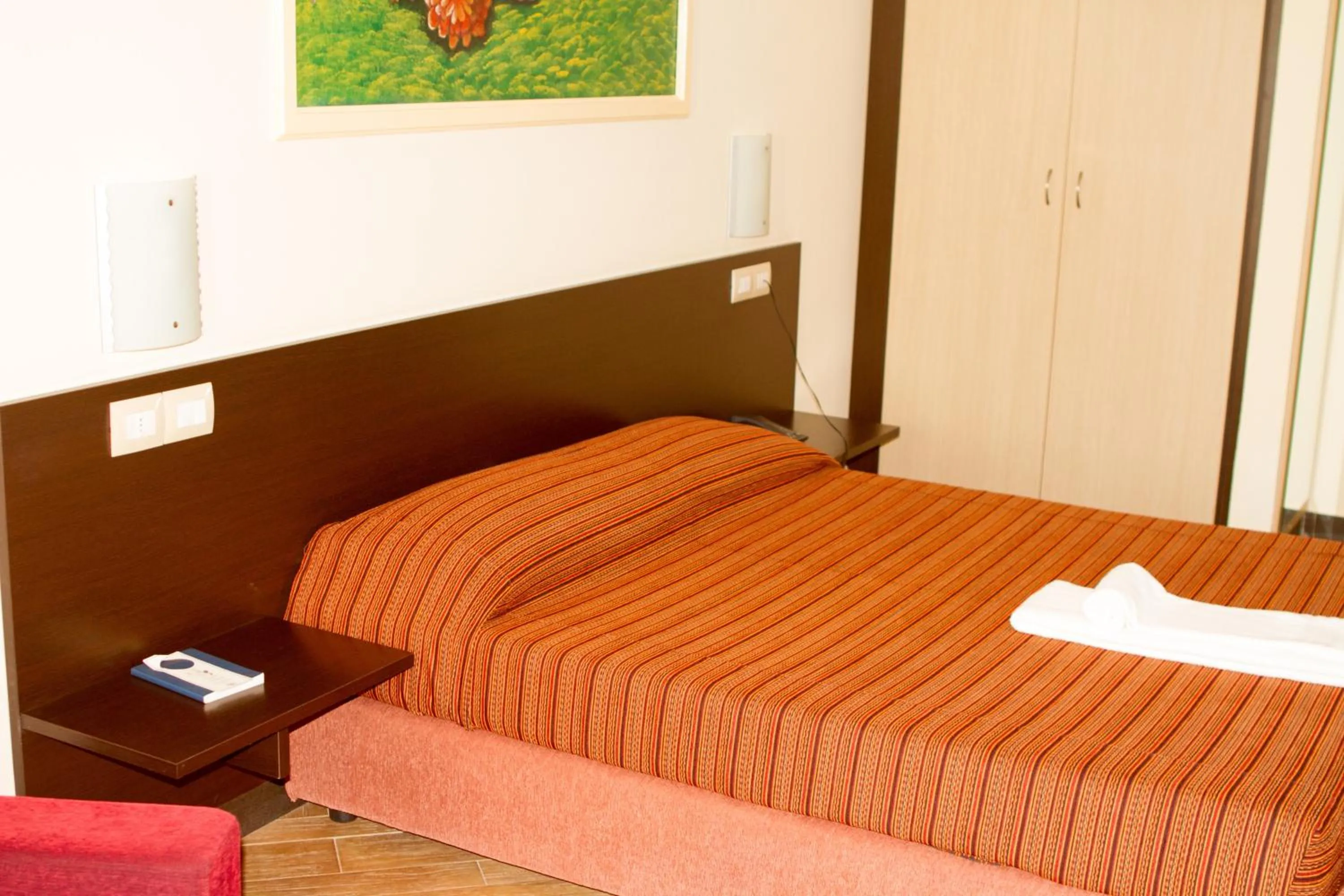 Bed in Hotel Santantao Art Resort