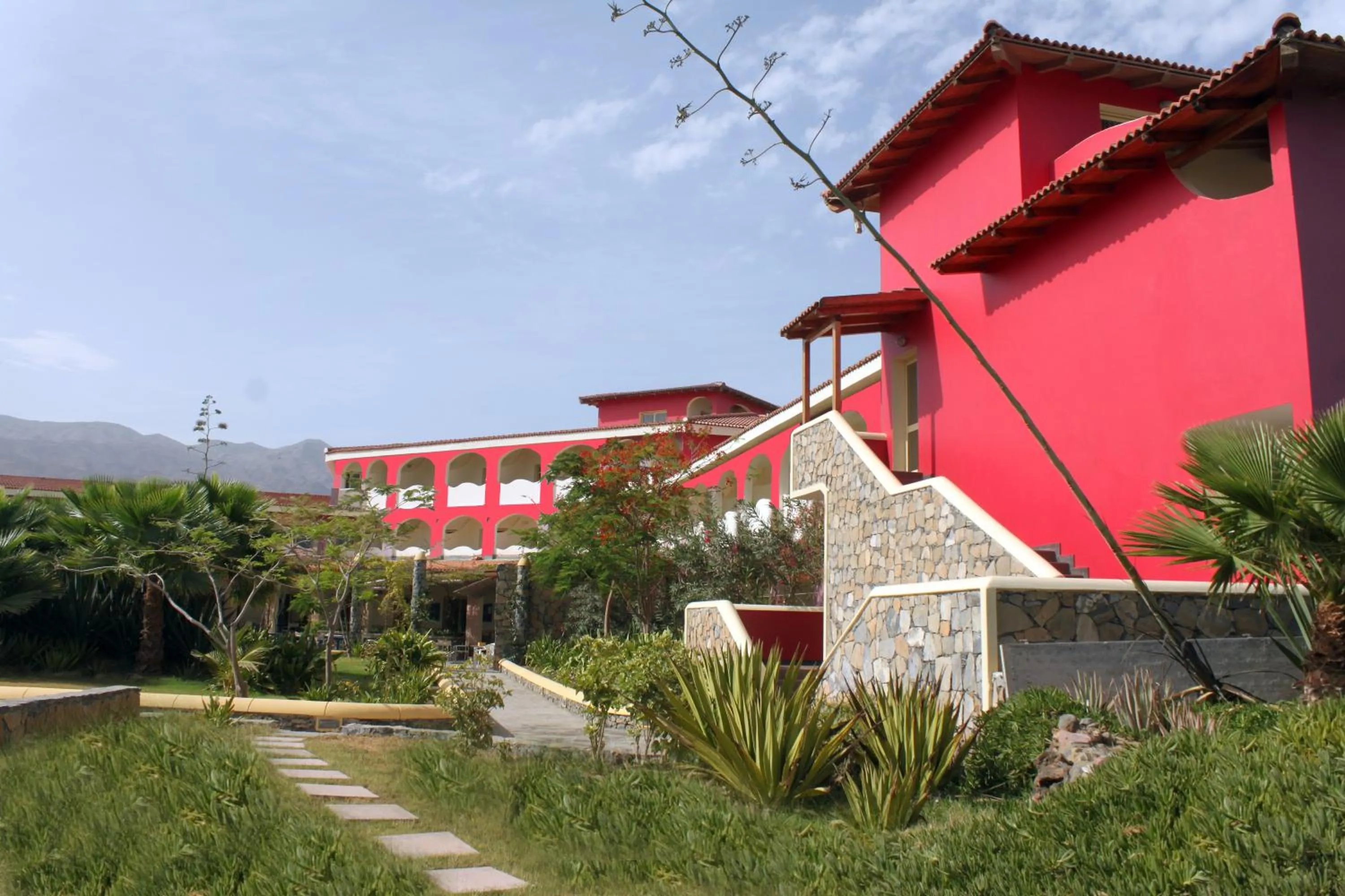 Property building in Hotel Santantao Art Resort