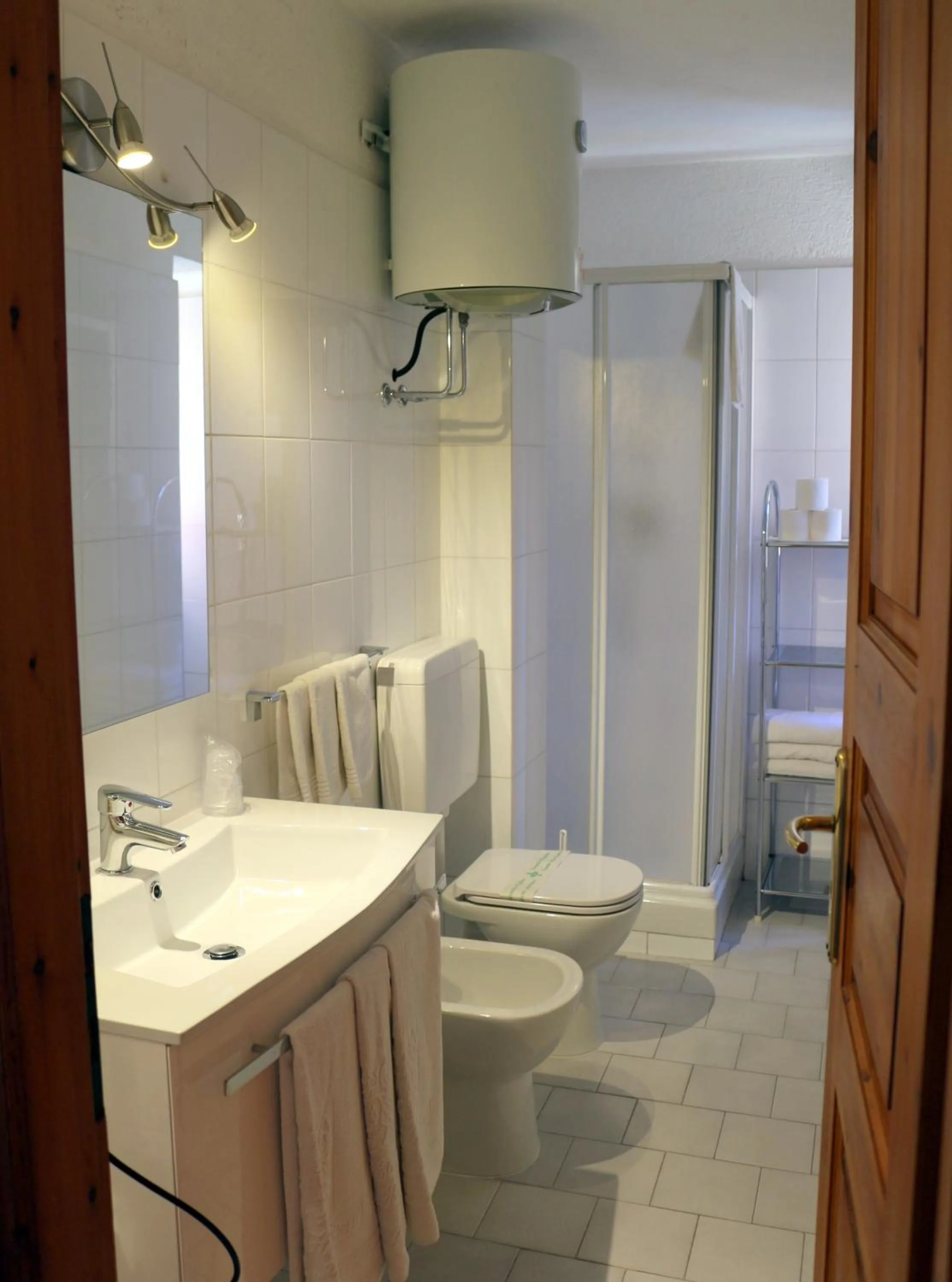 Bathroom in Hotel Bucaneve