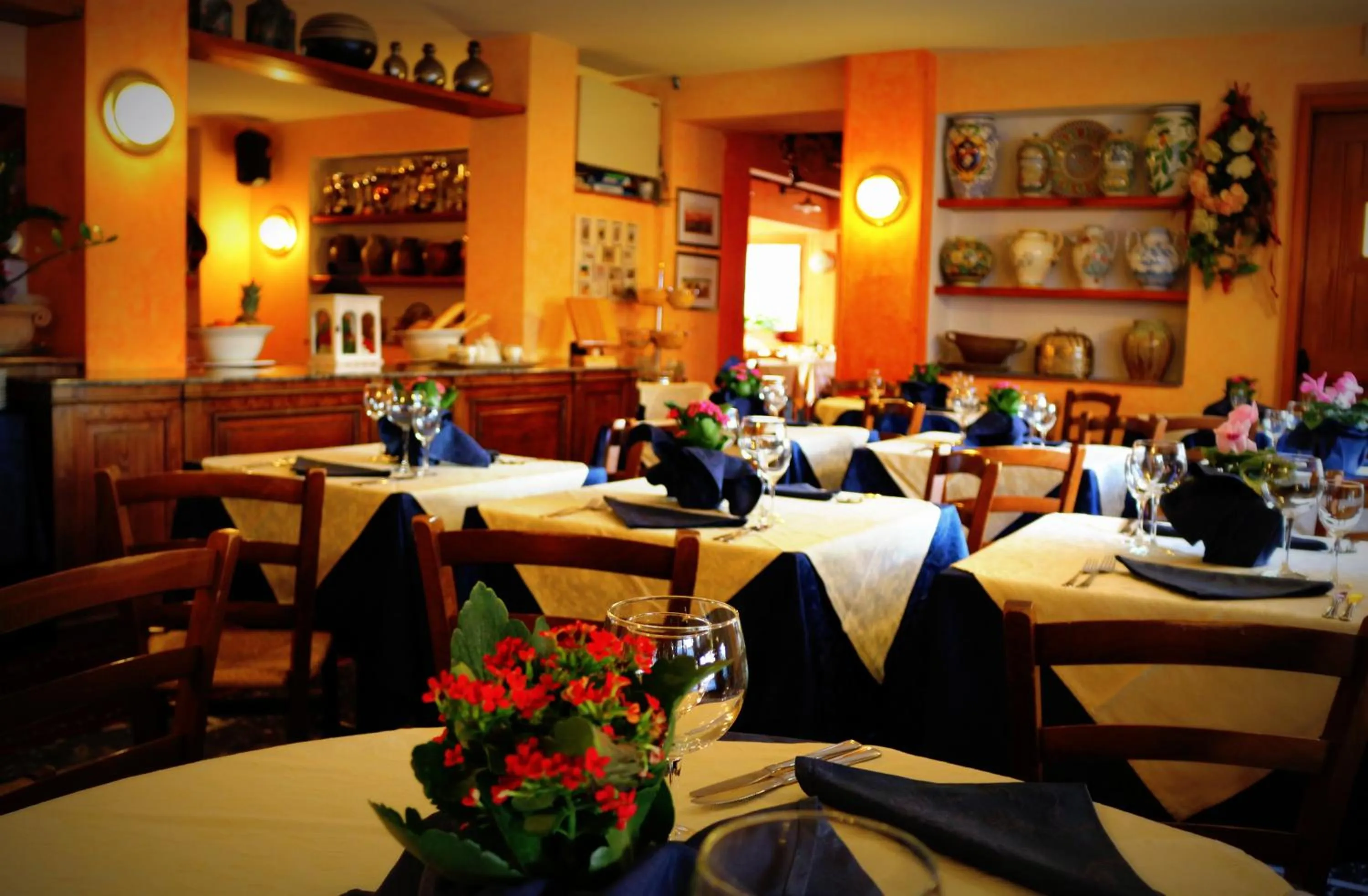 Restaurant/places to eat in Hotel Bucaneve