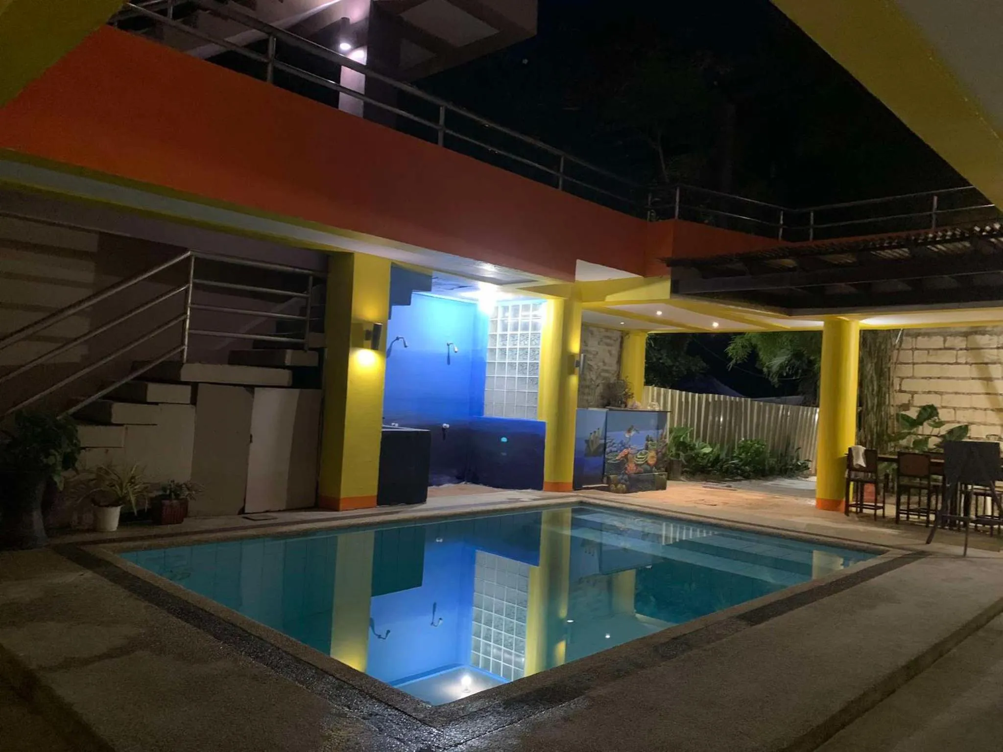 Pool view in Baywatch Resort panglao Bohol