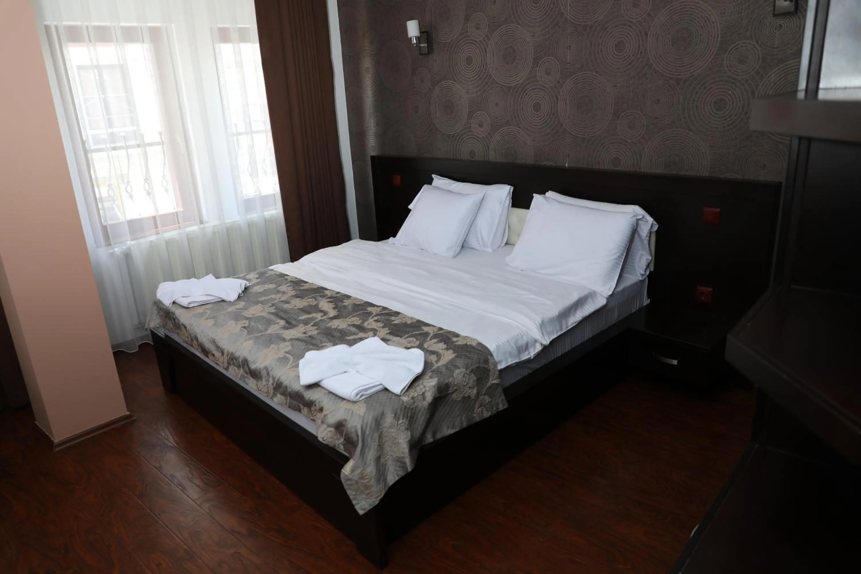 Bed in Bruti Hotel