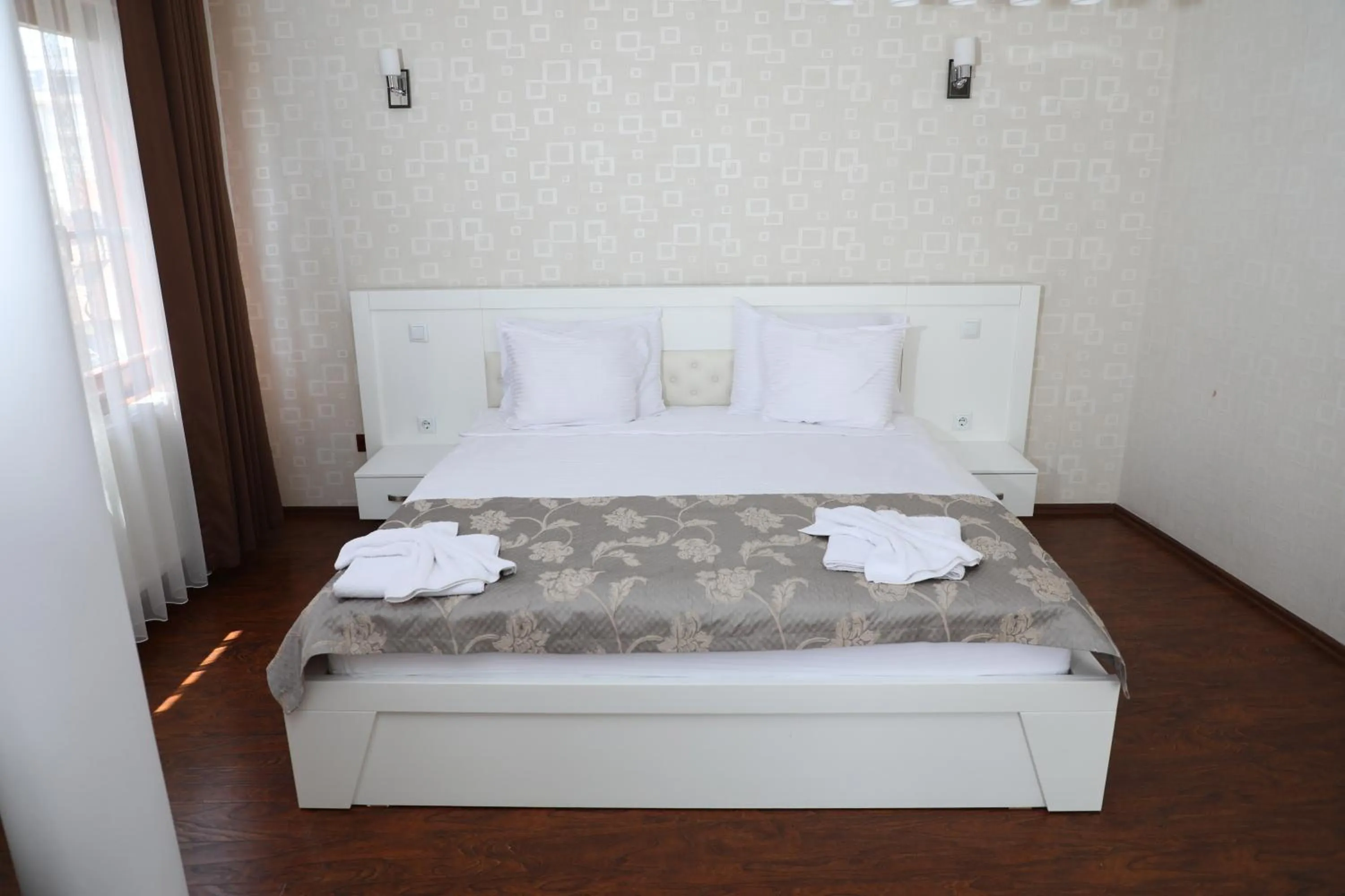 Bed in Bruti Hotel