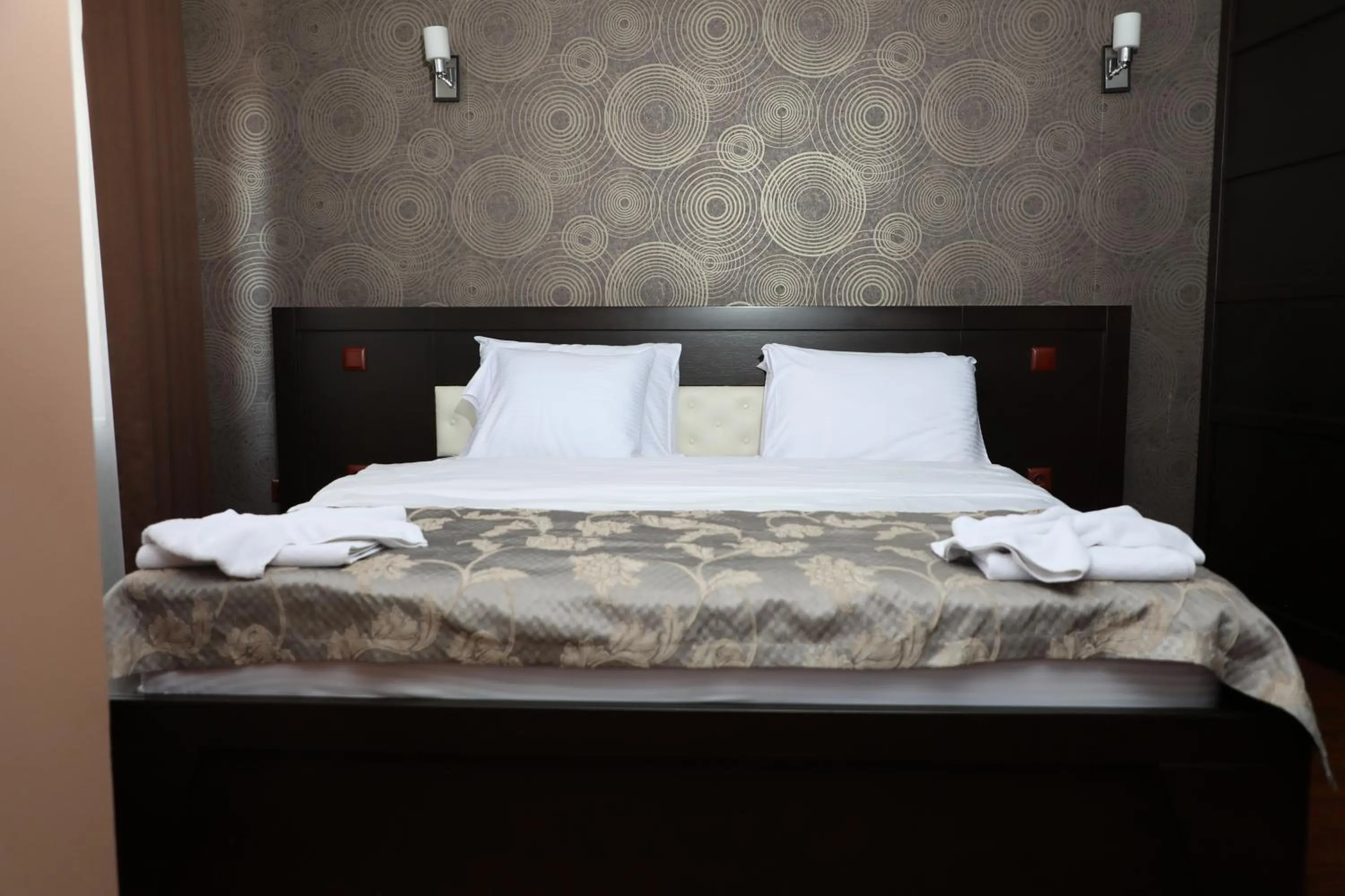 Bed in Bruti Hotel