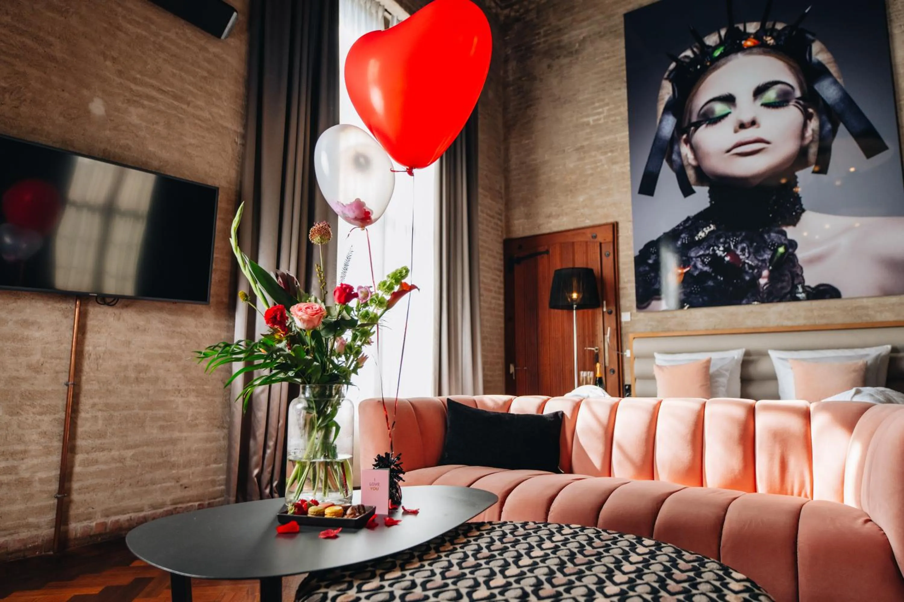 Seating area in Boutique Hotel The Roosevelt