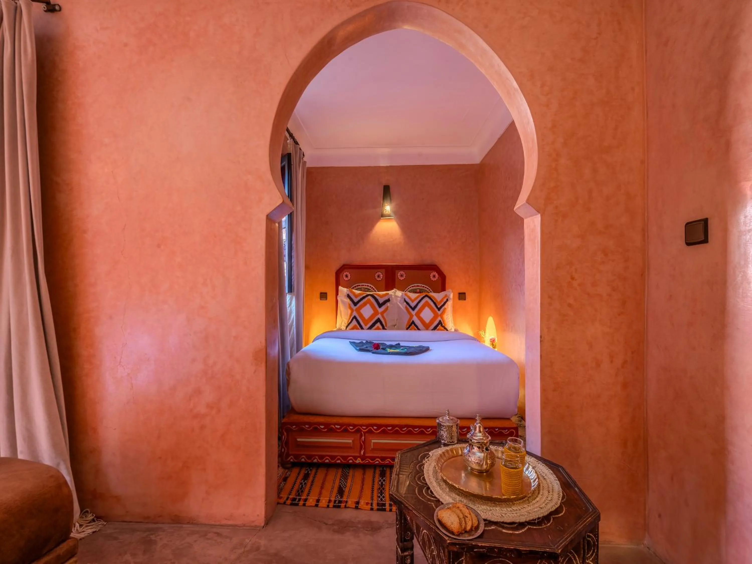 Bed in Riad Irhalne