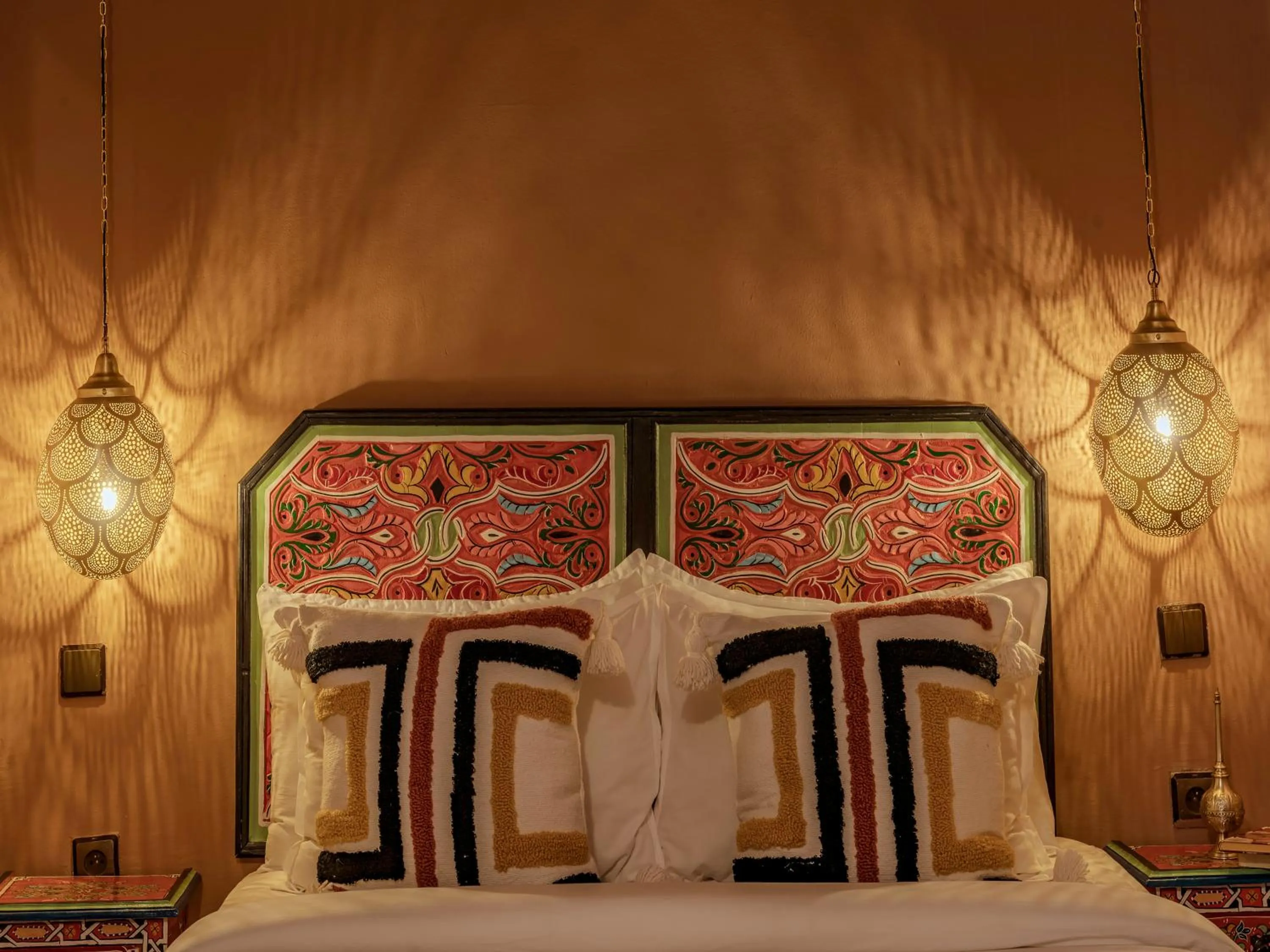 Bed in Riad Irhalne
