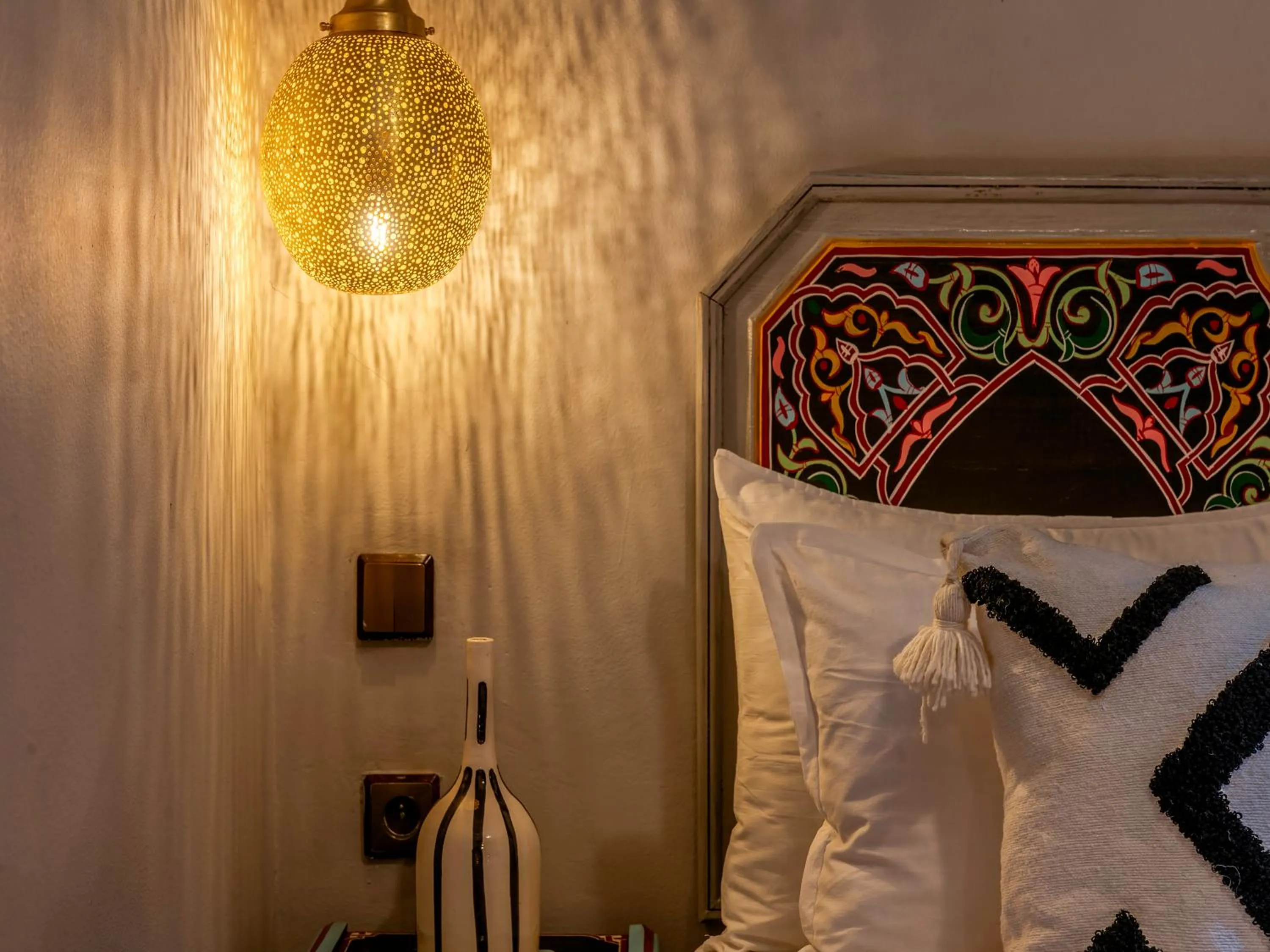 Bed in Riad Irhalne