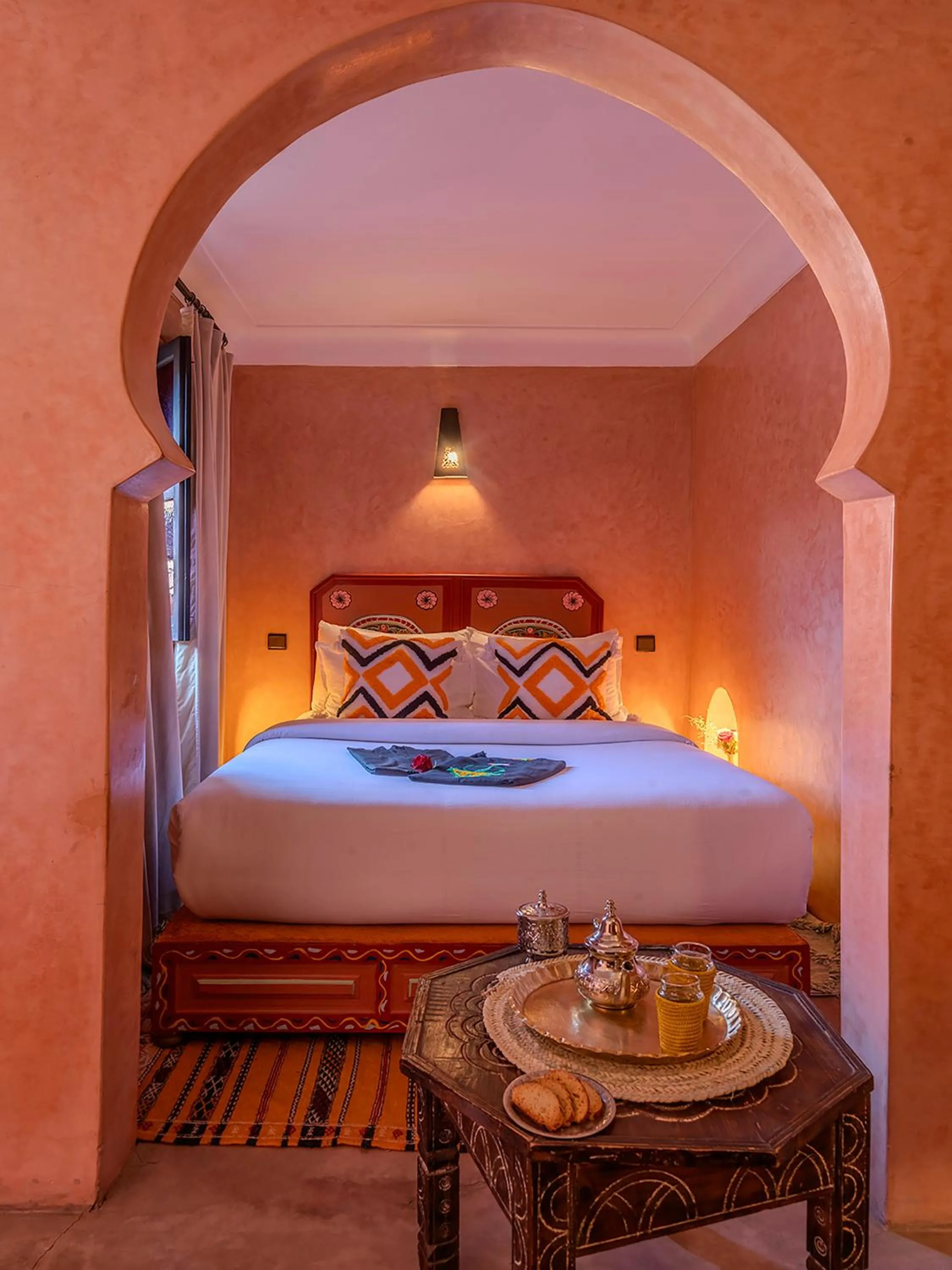 Bed in Riad Irhalne