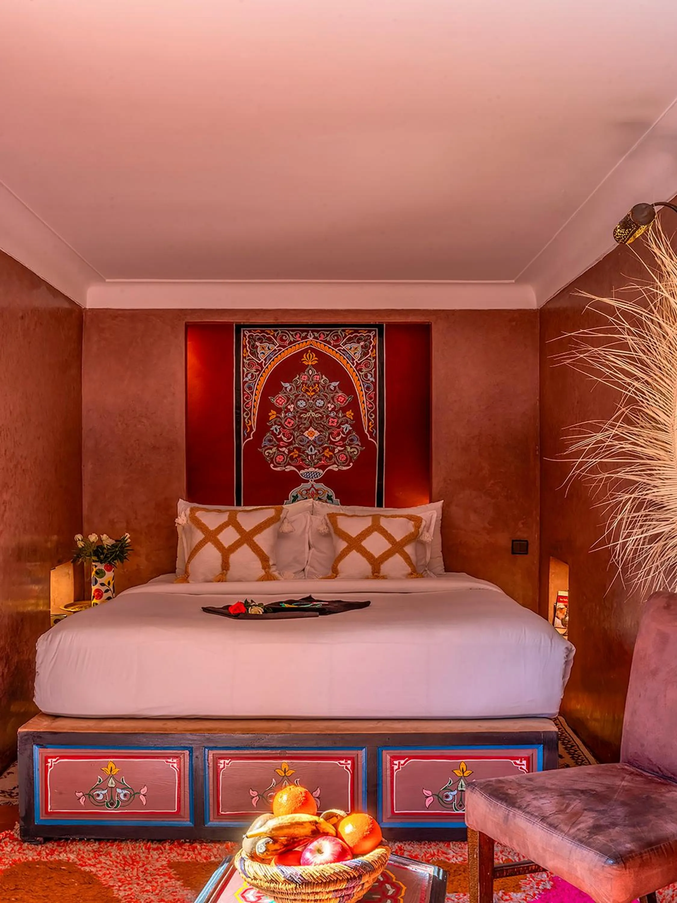 Bed in Riad Irhalne