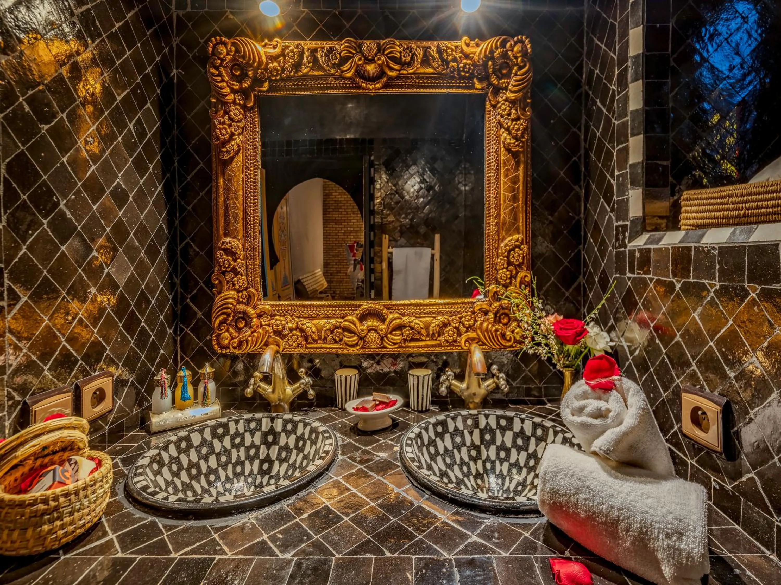 Bathroom in Riad Irhalne