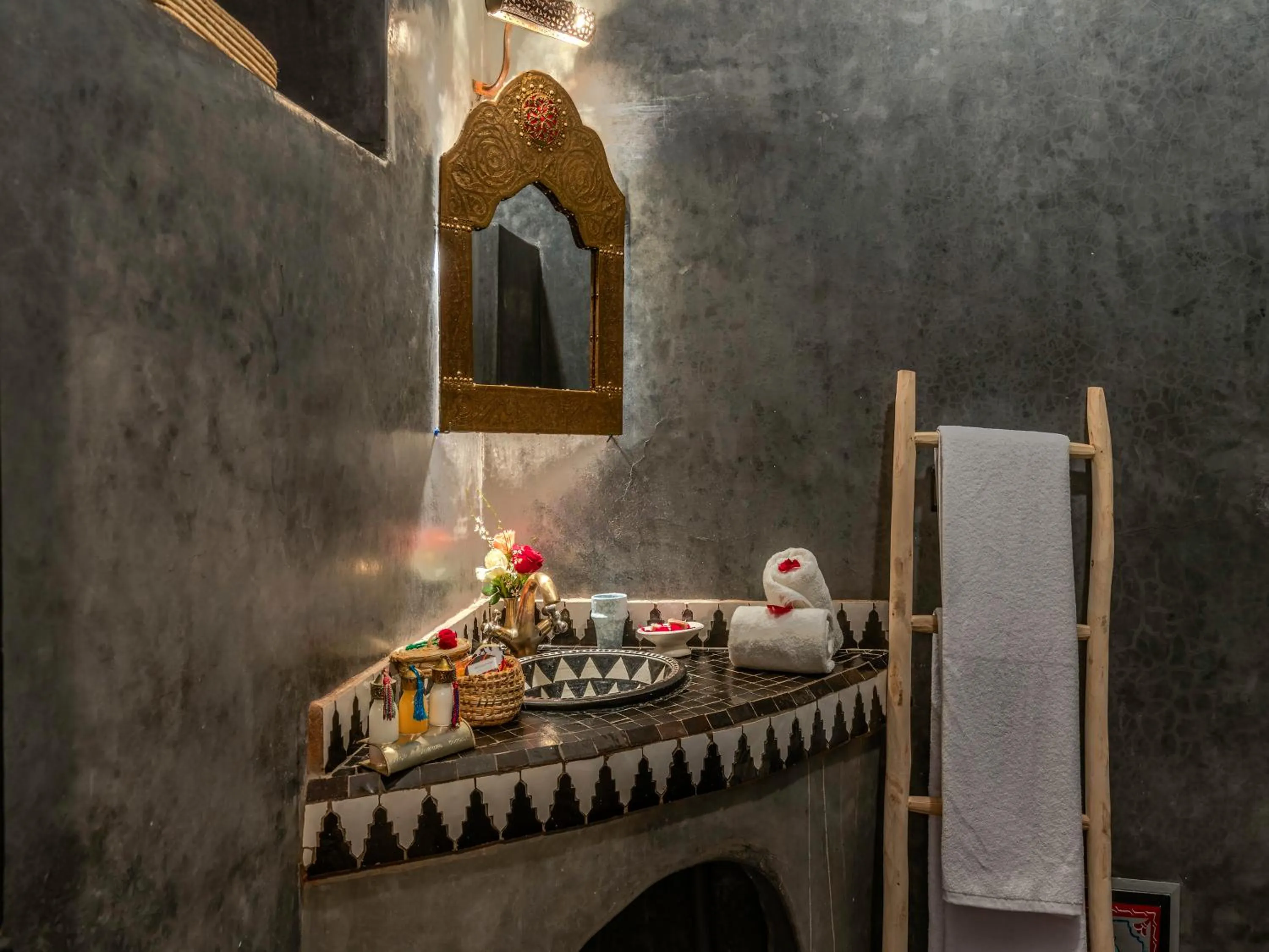 Bathroom in Riad Irhalne