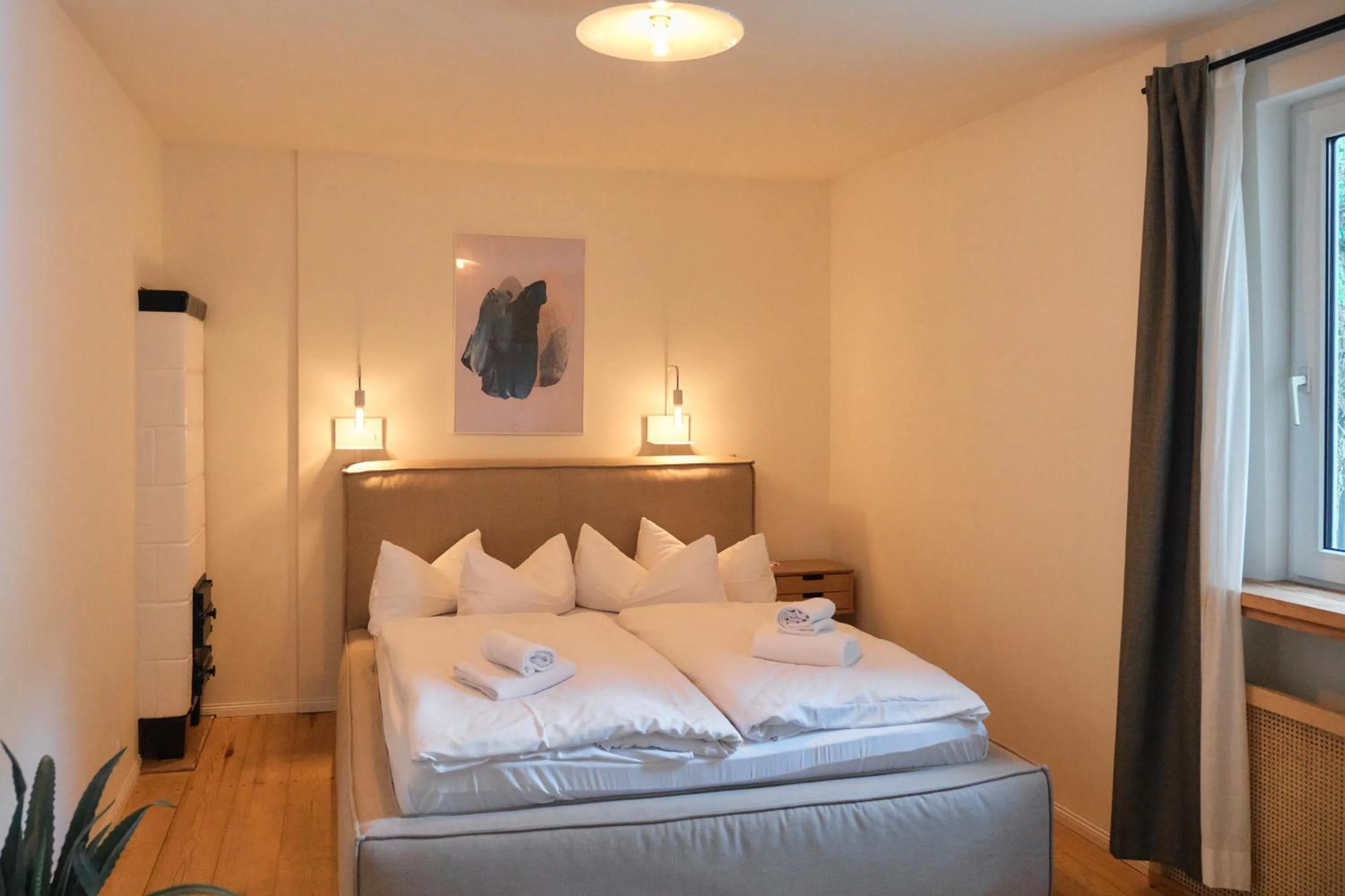 Bed in Mühle Tornow am Wentowsee