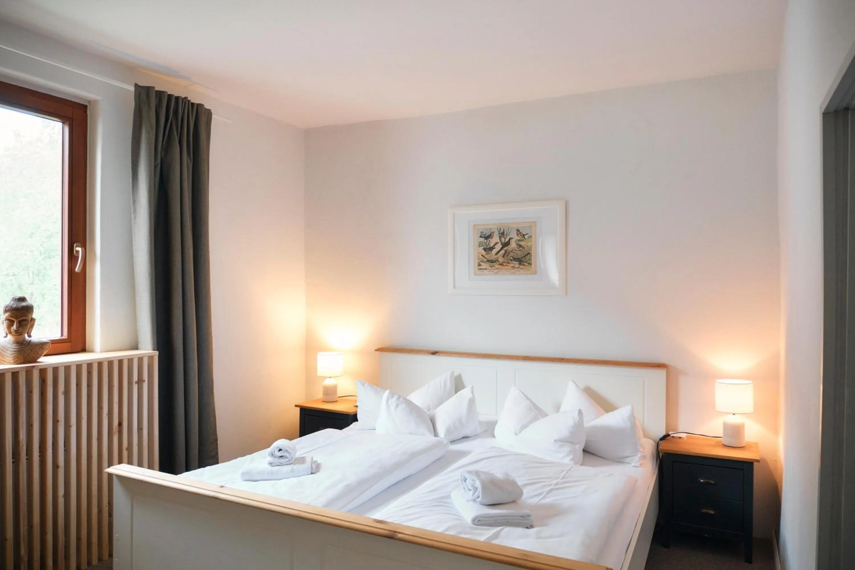 Bed in Mühle Tornow am Wentowsee