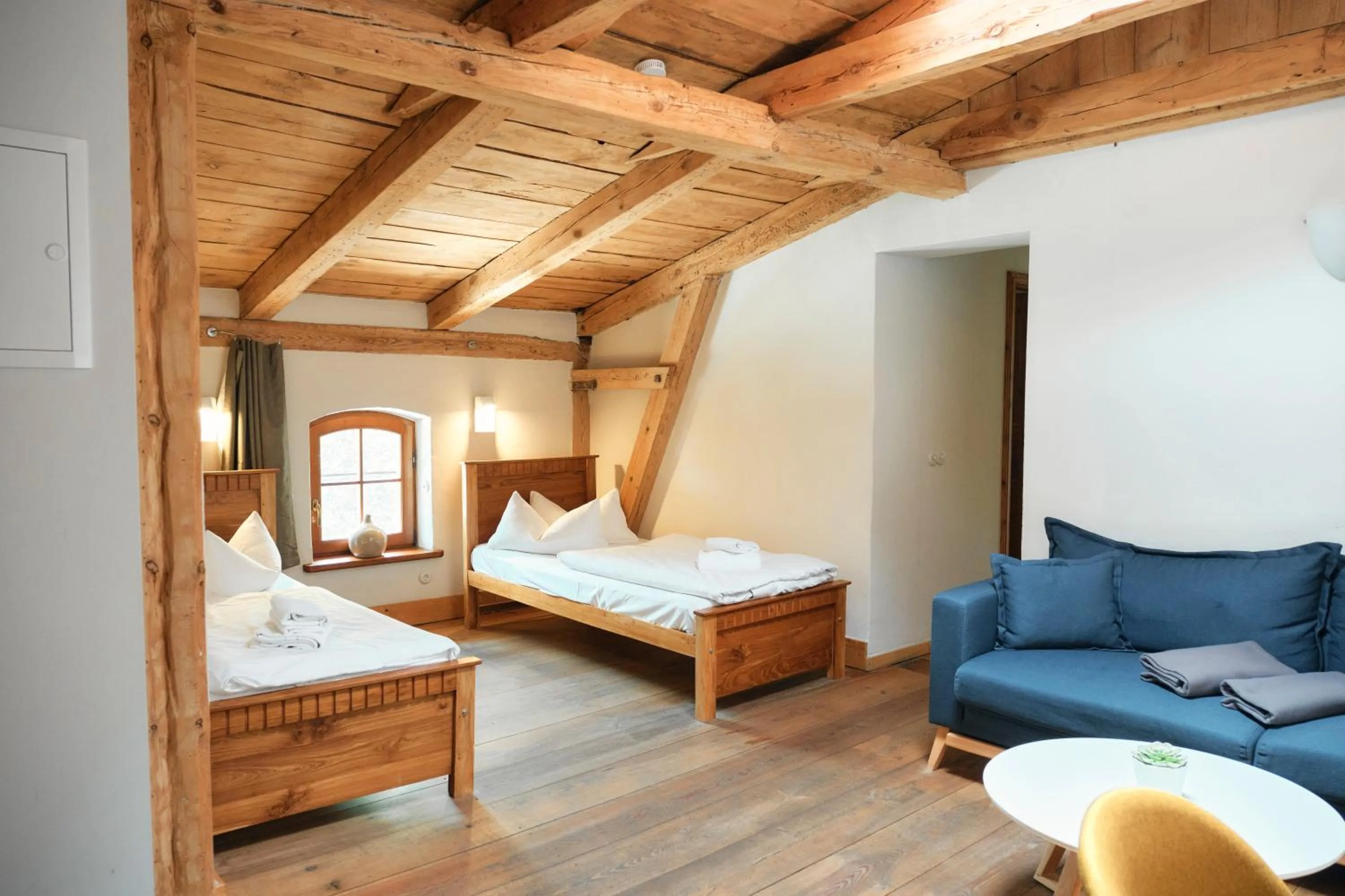 Bed in Mühle Tornow am Wentowsee